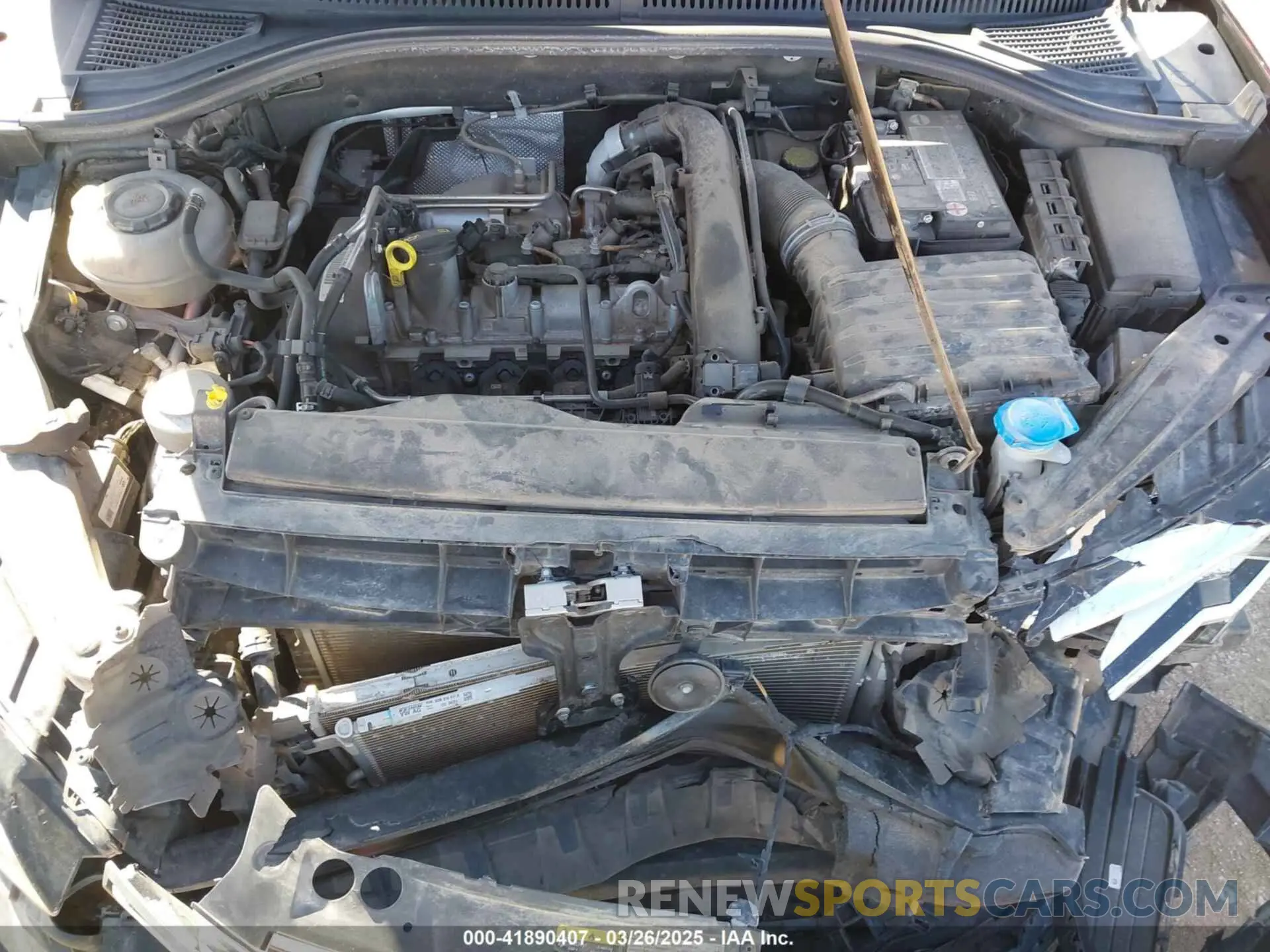 10 Photograph of a damaged car 3VWC57BU8MM084835 VOLKSWAGEN JETTA 2021