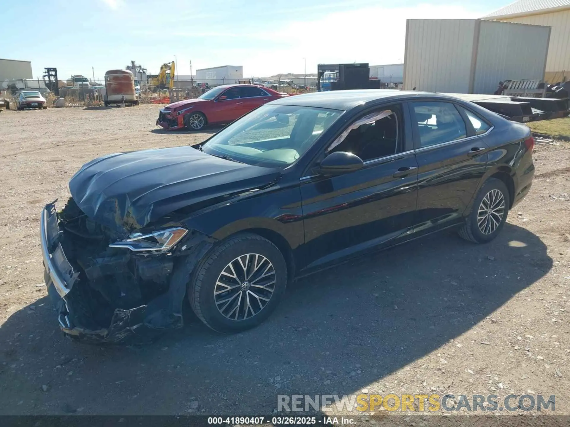 2 Photograph of a damaged car 3VWC57BU8MM084835 VOLKSWAGEN JETTA 2021
