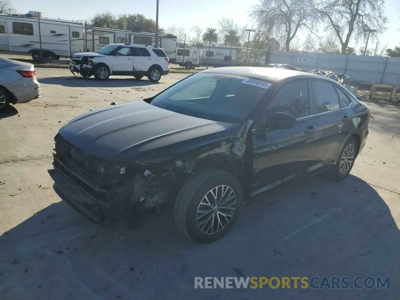 1 Photograph of a damaged car 3VWC57BU8MM085824 VOLKSWAGEN JETTA 2021