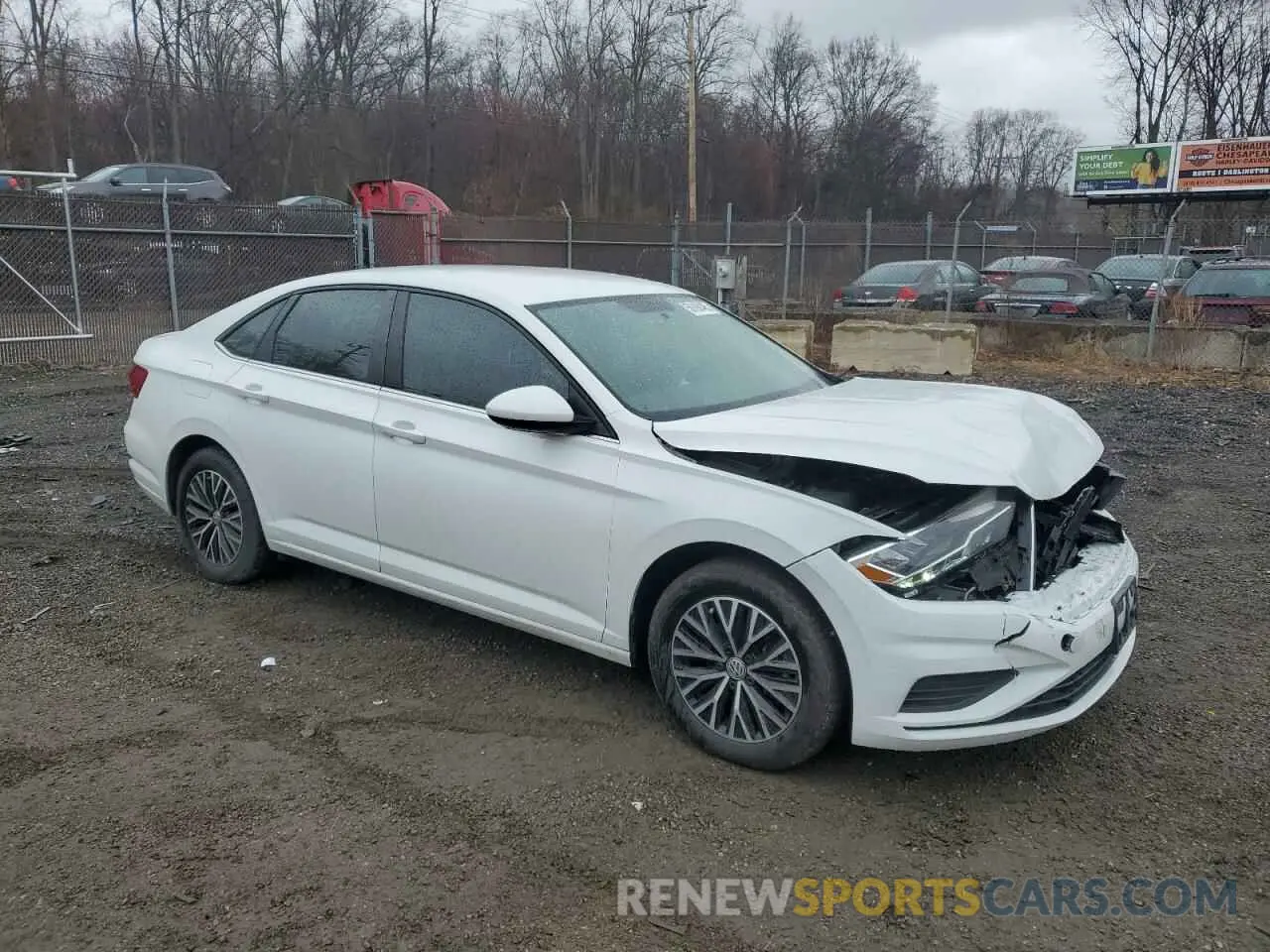 4 Photograph of a damaged car 3VWC57BU9MM007682 VOLKSWAGEN JETTA 2021