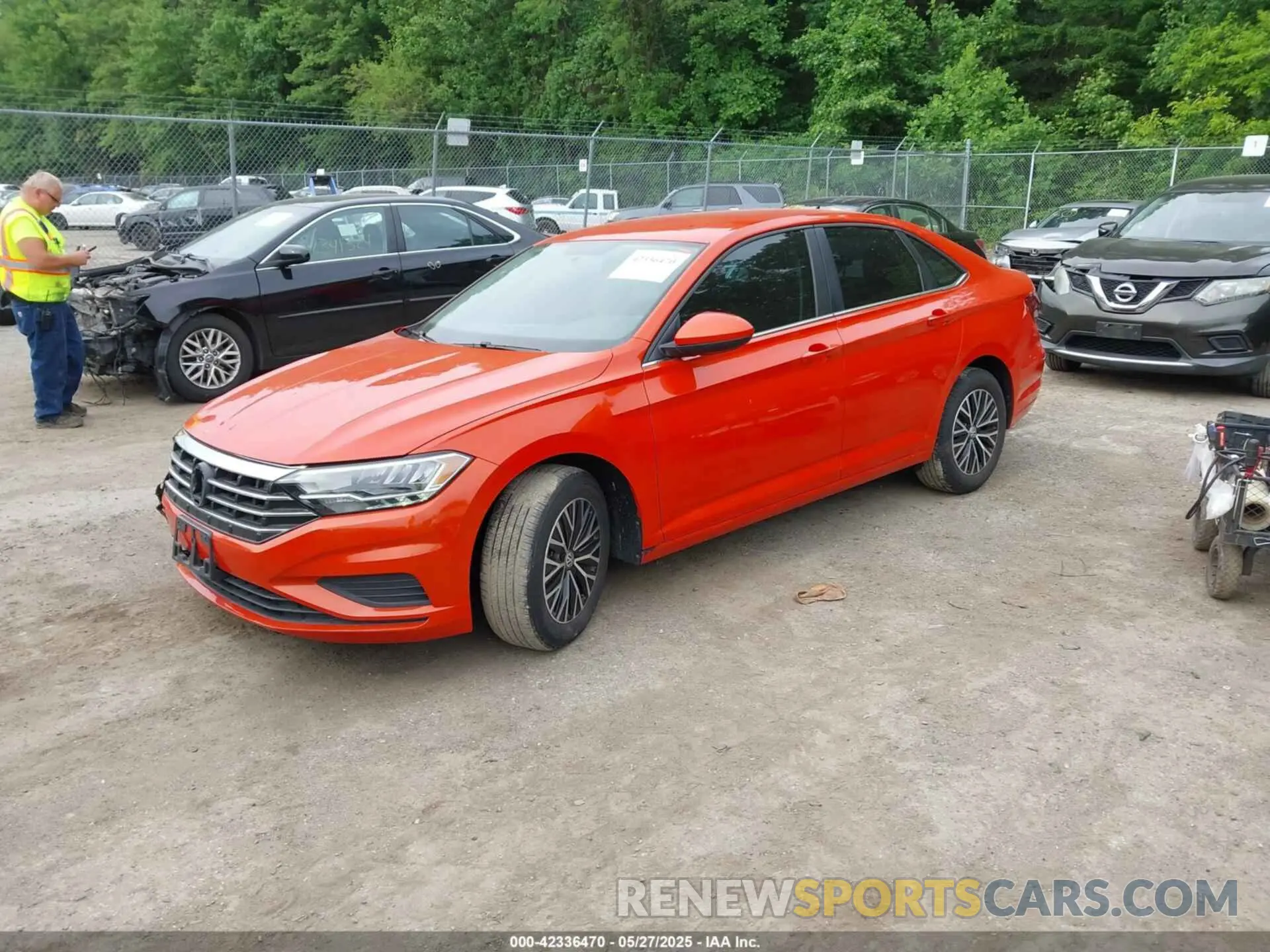 2 Photograph of a damaged car 3VWC57BU9MM013627 VOLKSWAGEN JETTA 2021
