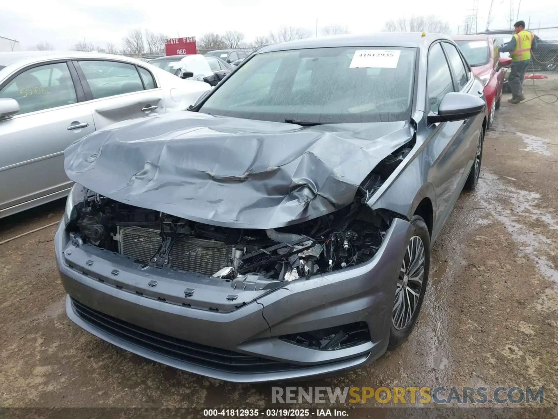 6 Photograph of a damaged car 3VWC57BU9MM013675 VOLKSWAGEN JETTA 2021