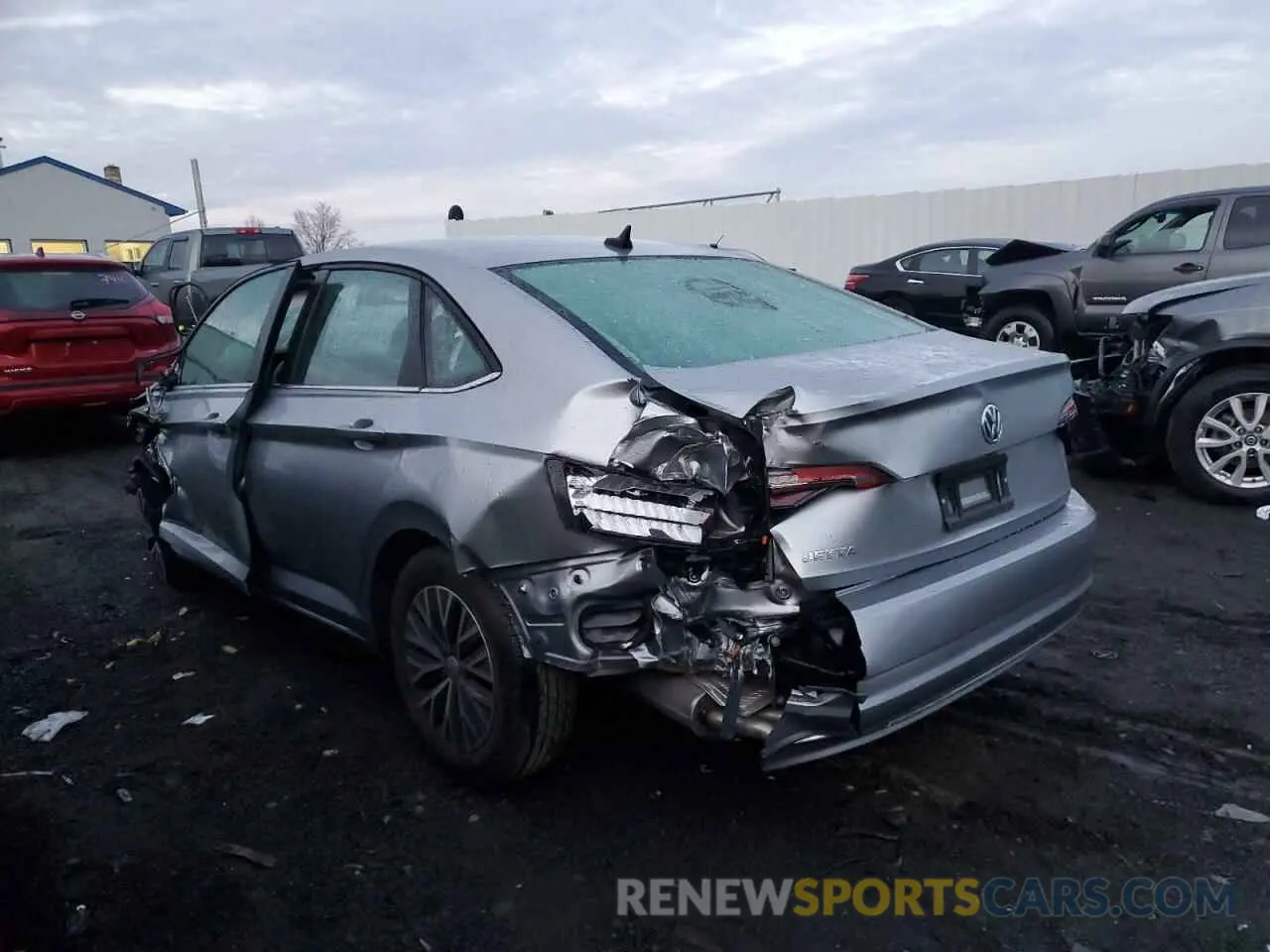 2 Photograph of a damaged car 3VWC57BU9MM015085 VOLKSWAGEN JETTA 2021