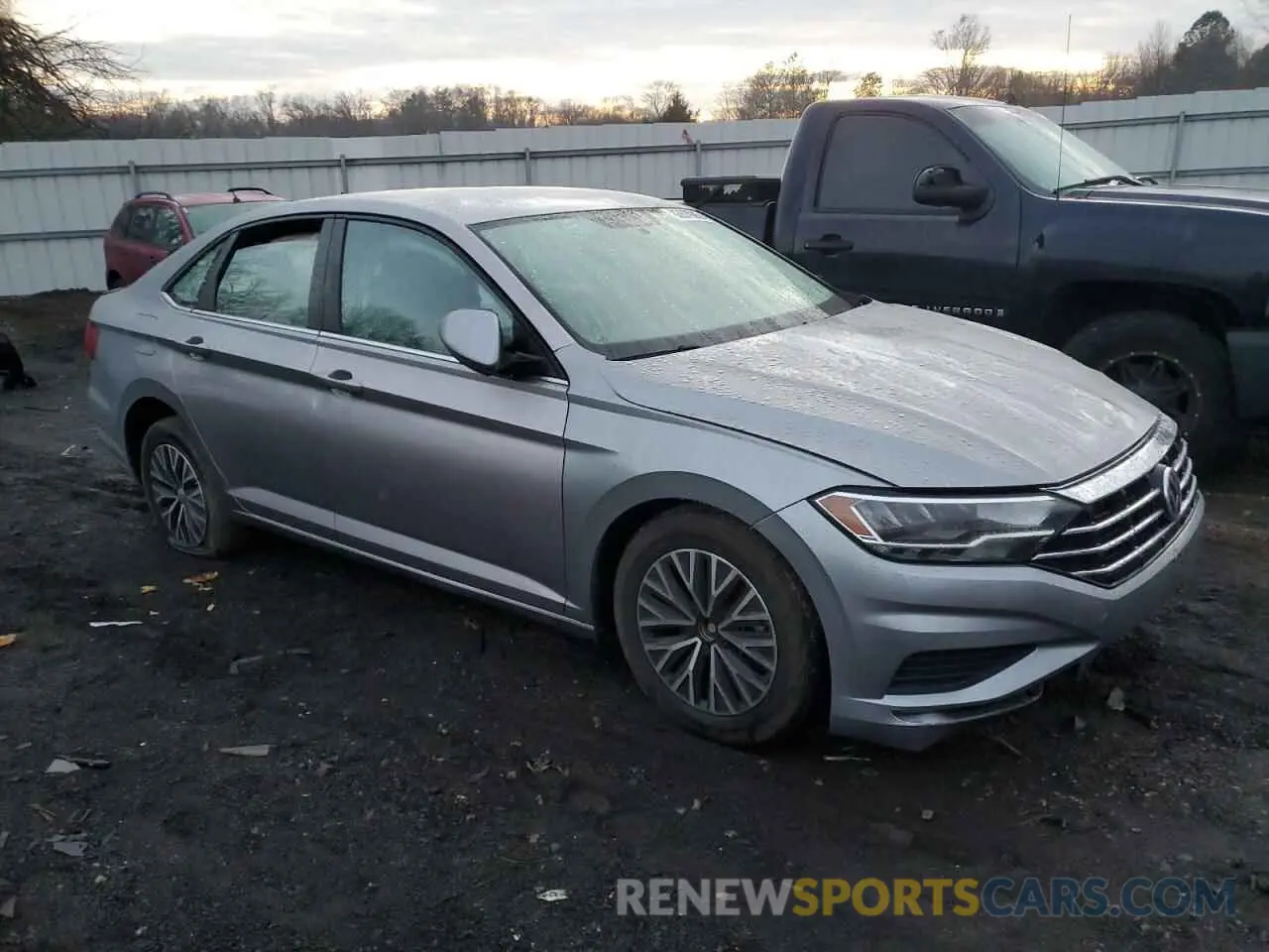 4 Photograph of a damaged car 3VWC57BU9MM015085 VOLKSWAGEN JETTA 2021