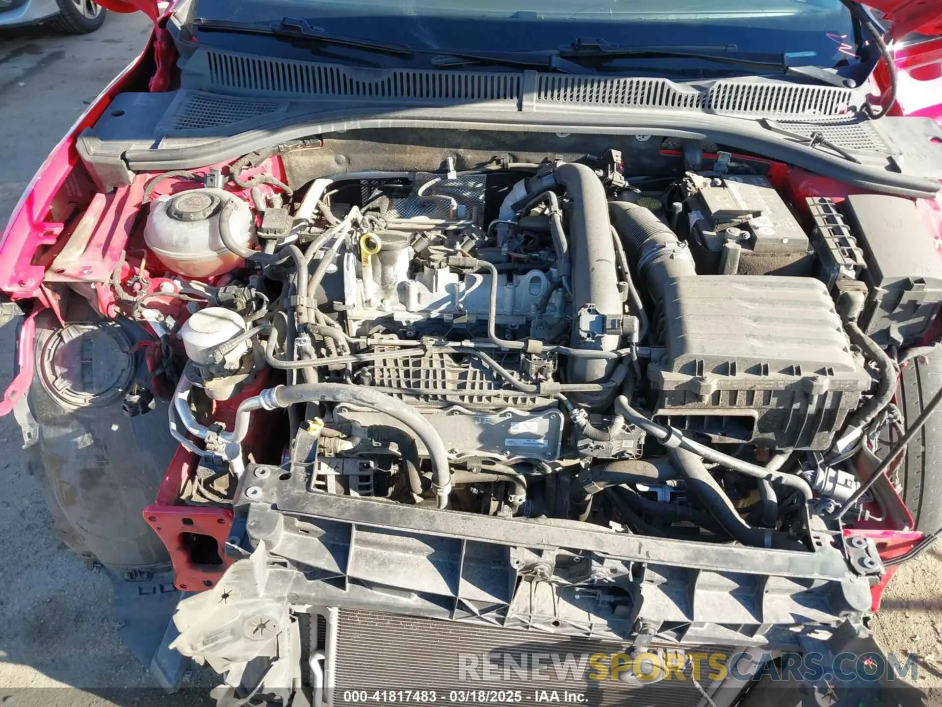 10 Photograph of a damaged car 3VWC57BU9MM022263 VOLKSWAGEN JETTA 2021