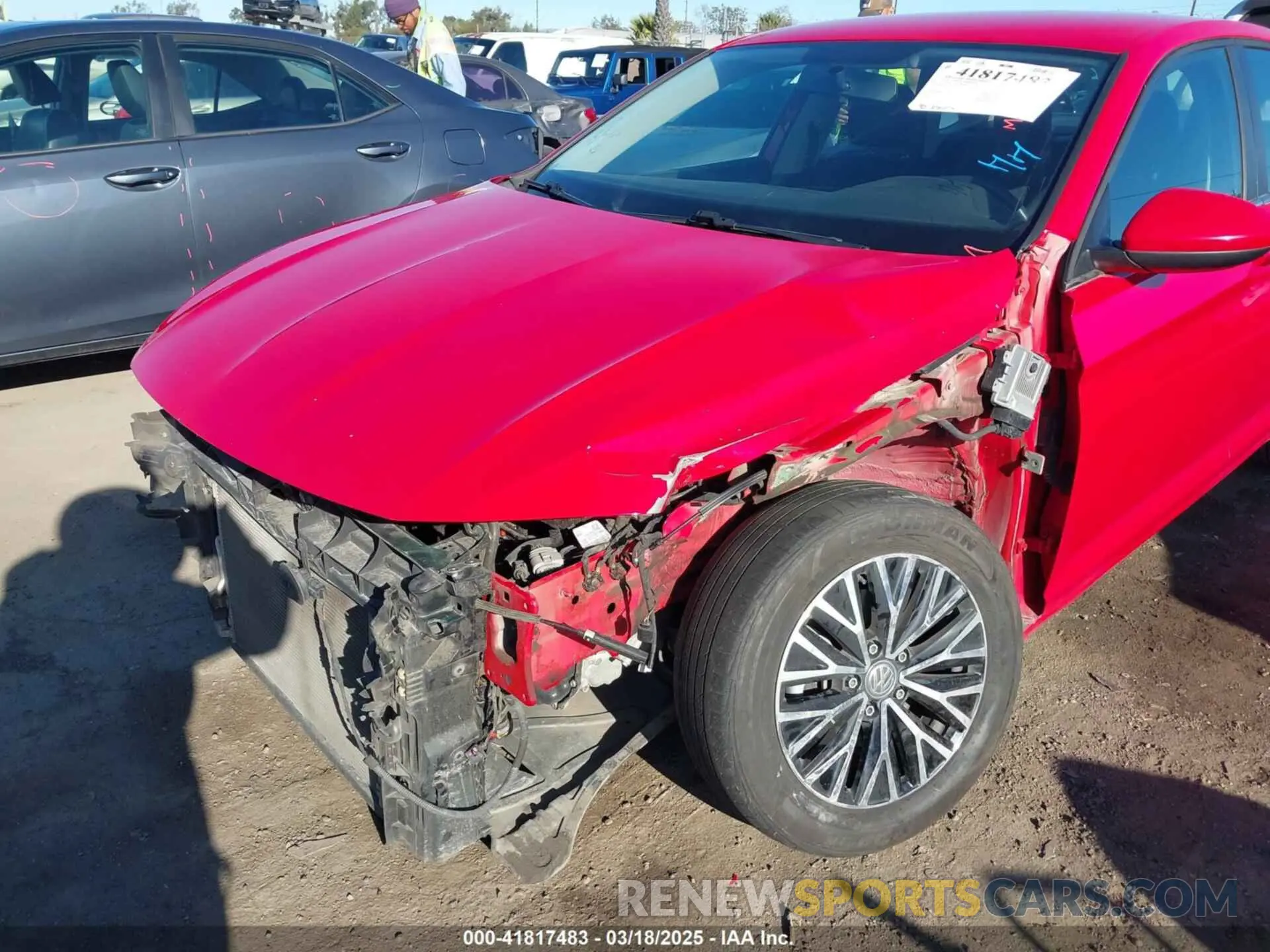 6 Photograph of a damaged car 3VWC57BU9MM022263 VOLKSWAGEN JETTA 2021