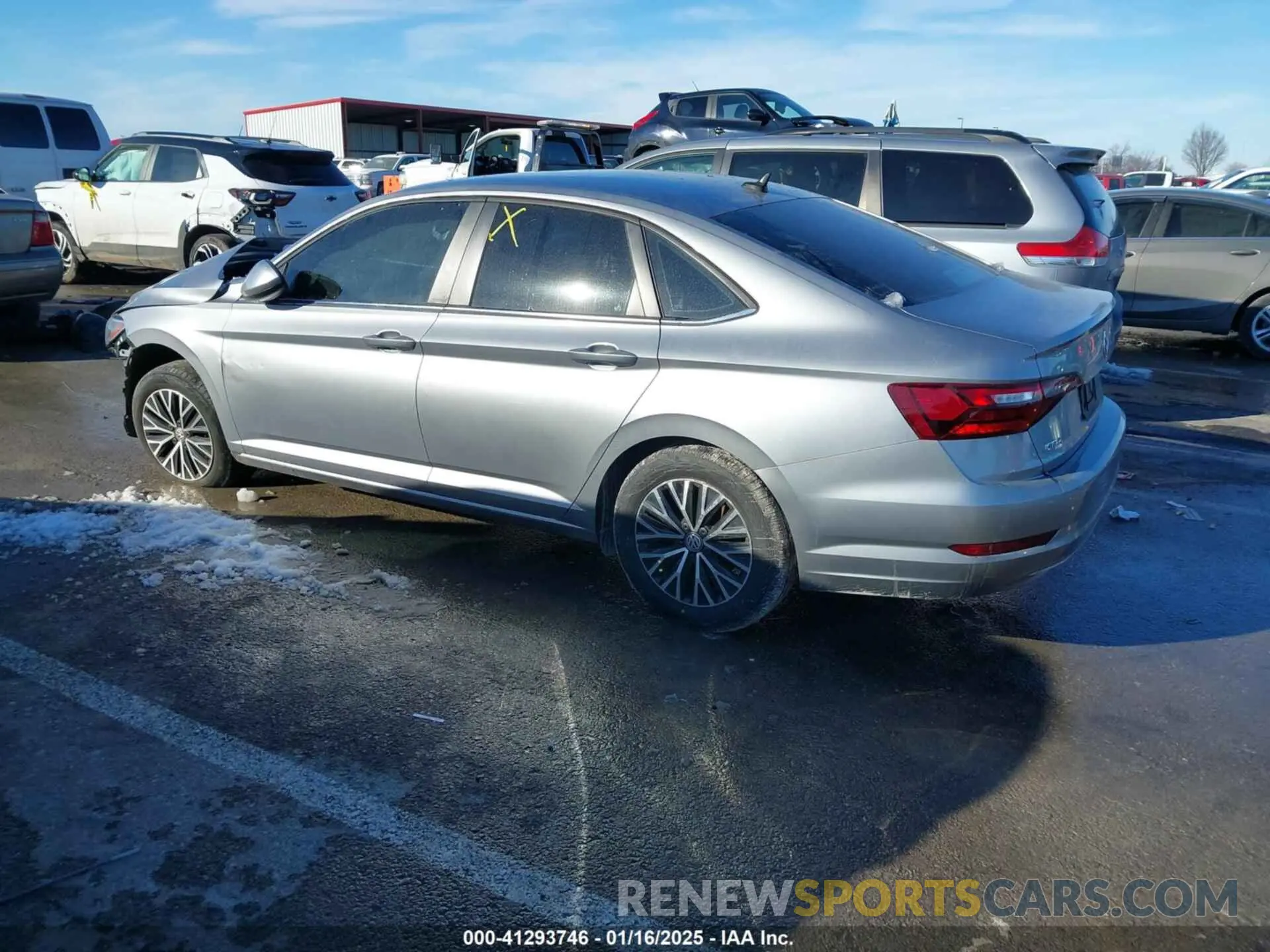 3 Photograph of a damaged car 3VWC57BU9MM044599 VOLKSWAGEN JETTA 2021