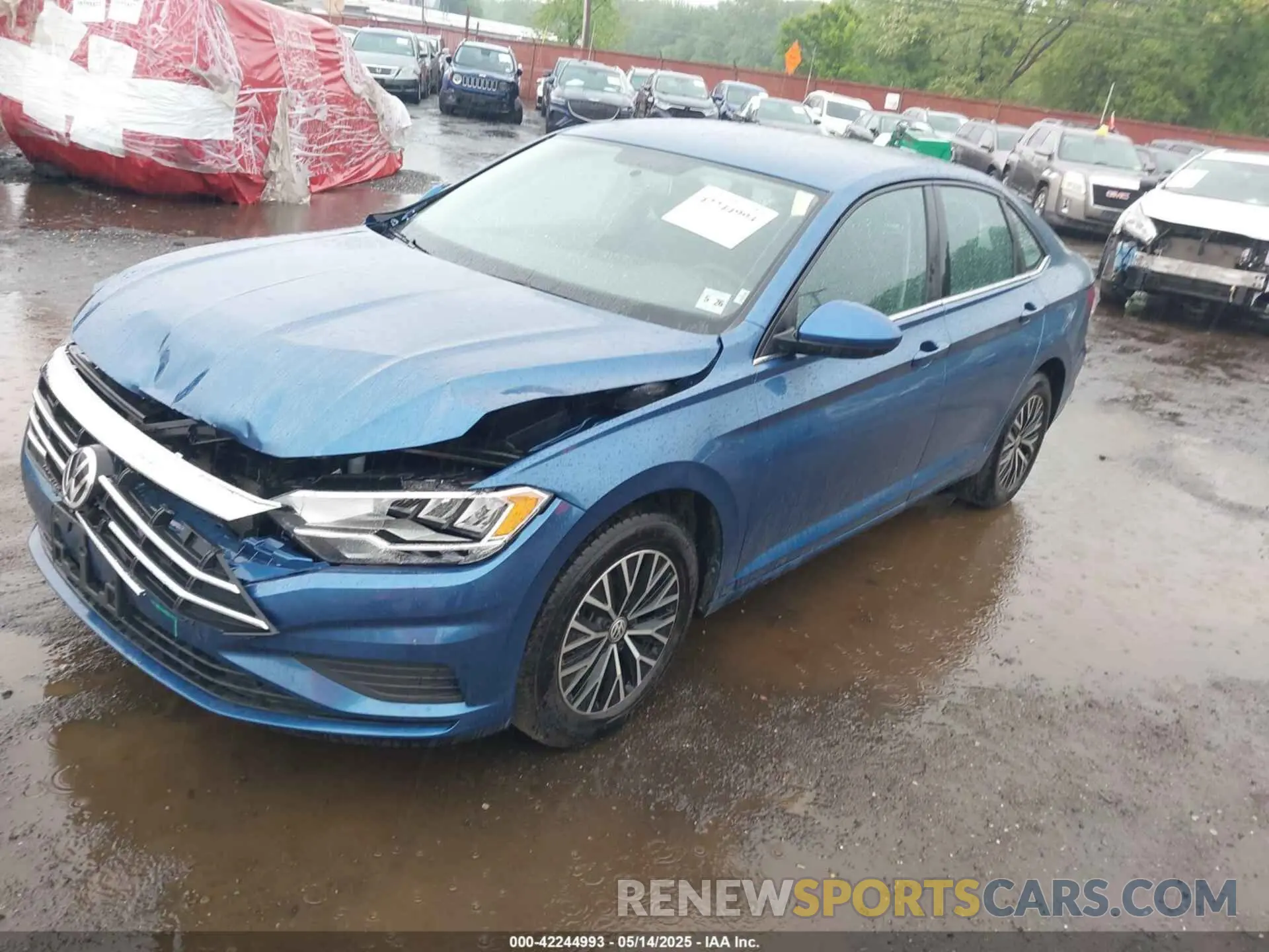 2 Photograph of a damaged car 3VWC57BU9MM054792 VOLKSWAGEN JETTA 2021