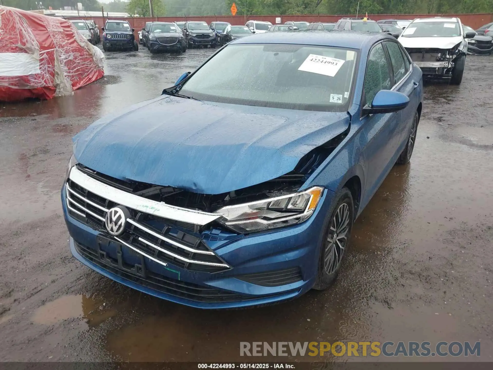 6 Photograph of a damaged car 3VWC57BU9MM054792 VOLKSWAGEN JETTA 2021