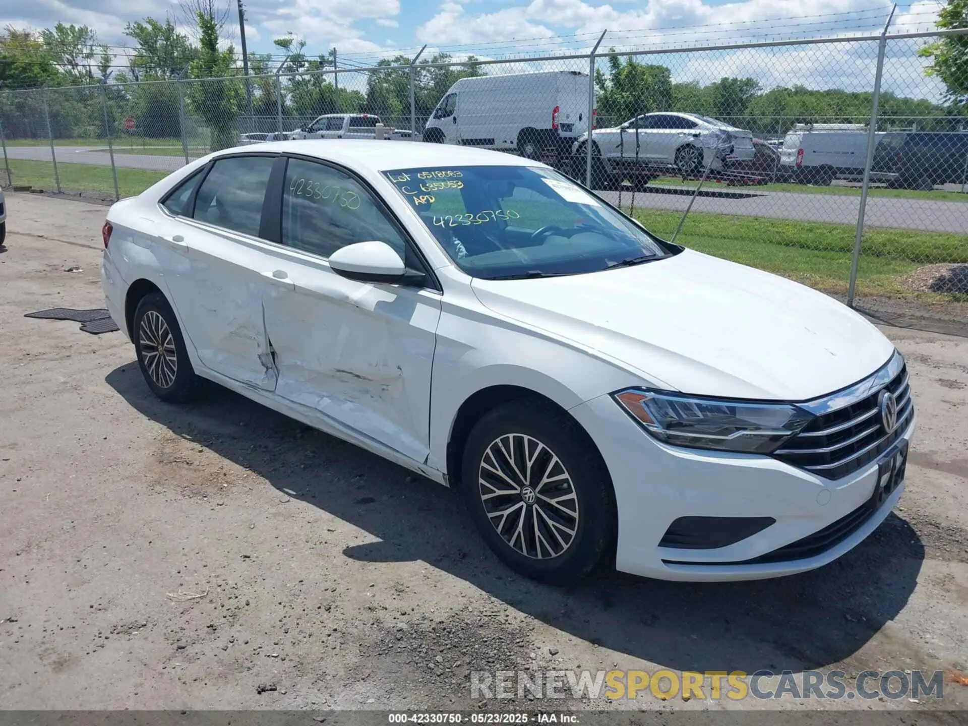 1 Photograph of a damaged car 3VWC57BU9MM072421 VOLKSWAGEN JETTA 2021