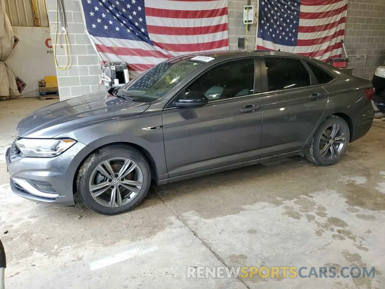 1 Photograph of a damaged car 3VWC57BU9MM081460 VOLKSWAGEN JETTA 2021