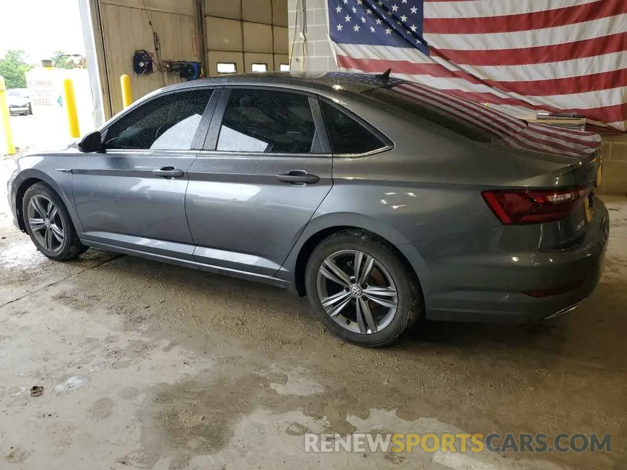 2 Photograph of a damaged car 3VWC57BU9MM081460 VOLKSWAGEN JETTA 2021