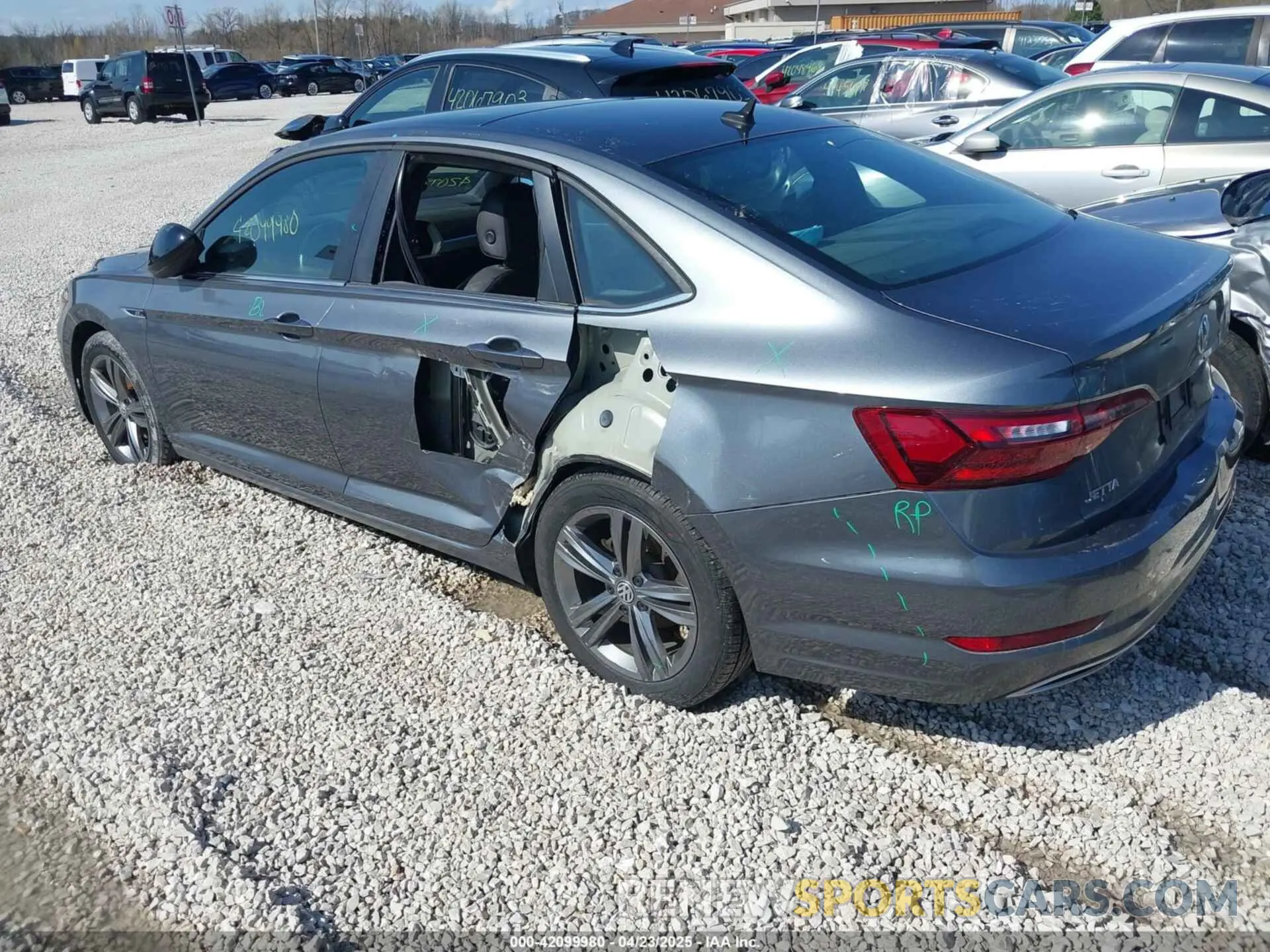 3 Photograph of a damaged car 3VWC57BU9MM083578 VOLKSWAGEN JETTA 2021