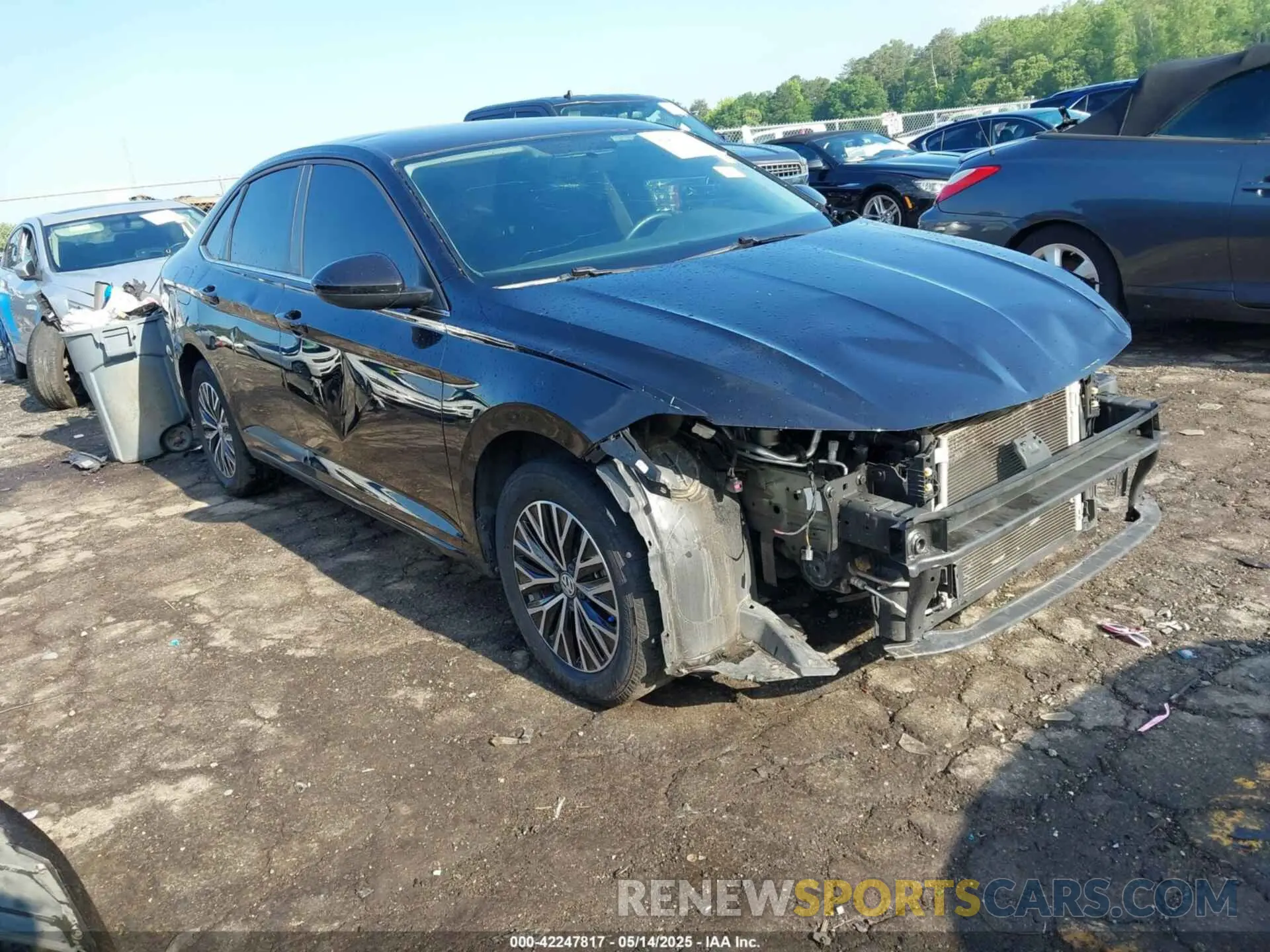 1 Photograph of a damaged car 3VWC57BU9MM098338 VOLKSWAGEN JETTA 2021