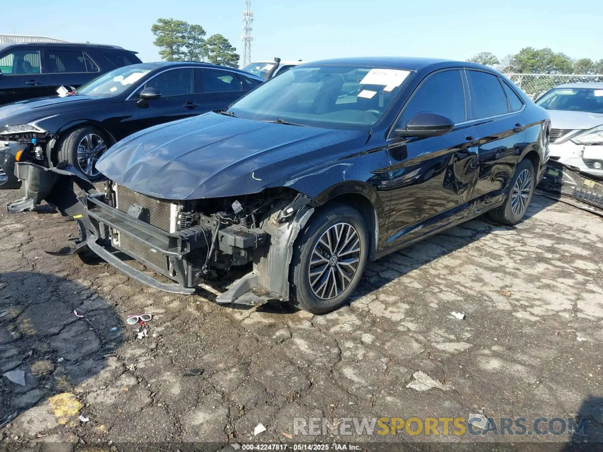 2 Photograph of a damaged car 3VWC57BU9MM098338 VOLKSWAGEN JETTA 2021