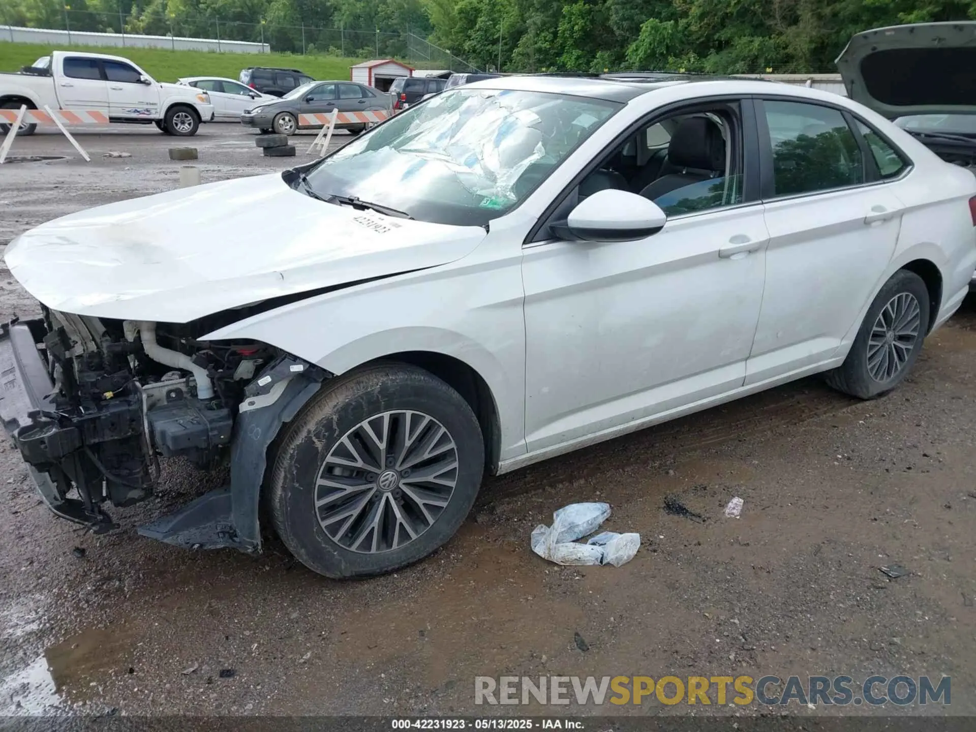 2 Photograph of a damaged car 3VWC57BUXMM010154 VOLKSWAGEN JETTA 2021