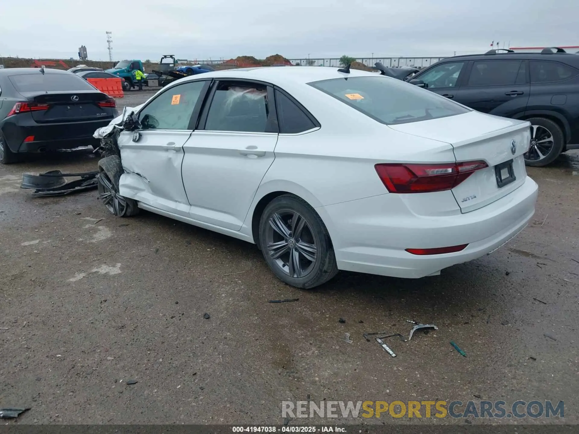 3 Photograph of a damaged car 3VWC57BUXMM017430 VOLKSWAGEN JETTA 2021