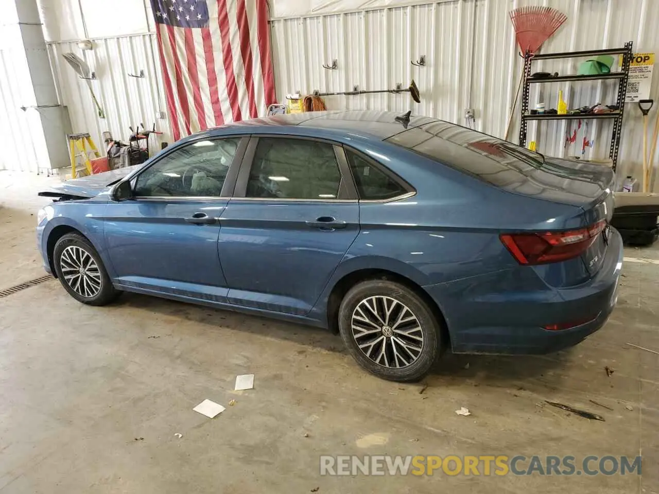 2 Photograph of a damaged car 3VWC57BUXMM021803 VOLKSWAGEN JETTA 2021