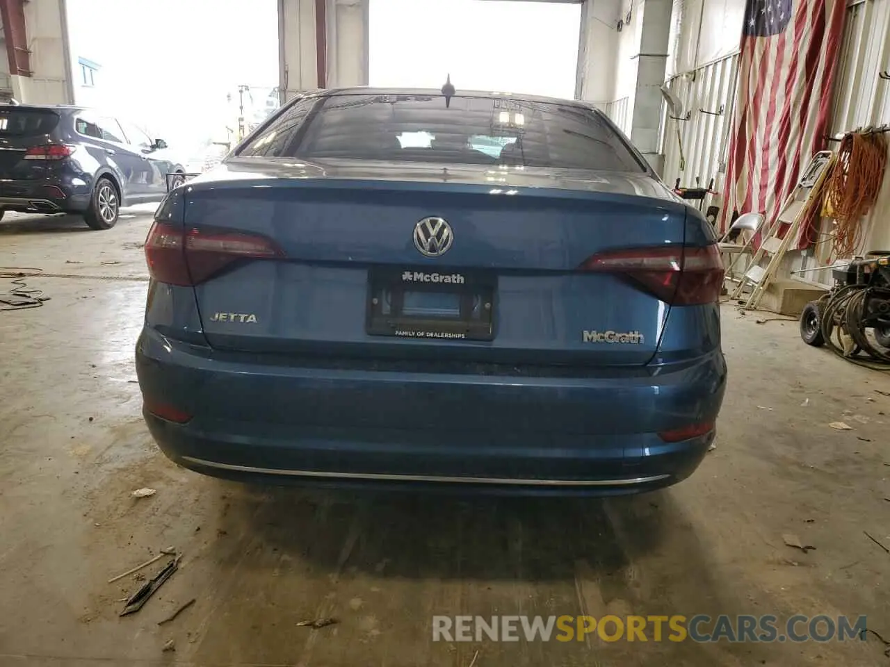 6 Photograph of a damaged car 3VWC57BUXMM021803 VOLKSWAGEN JETTA 2021