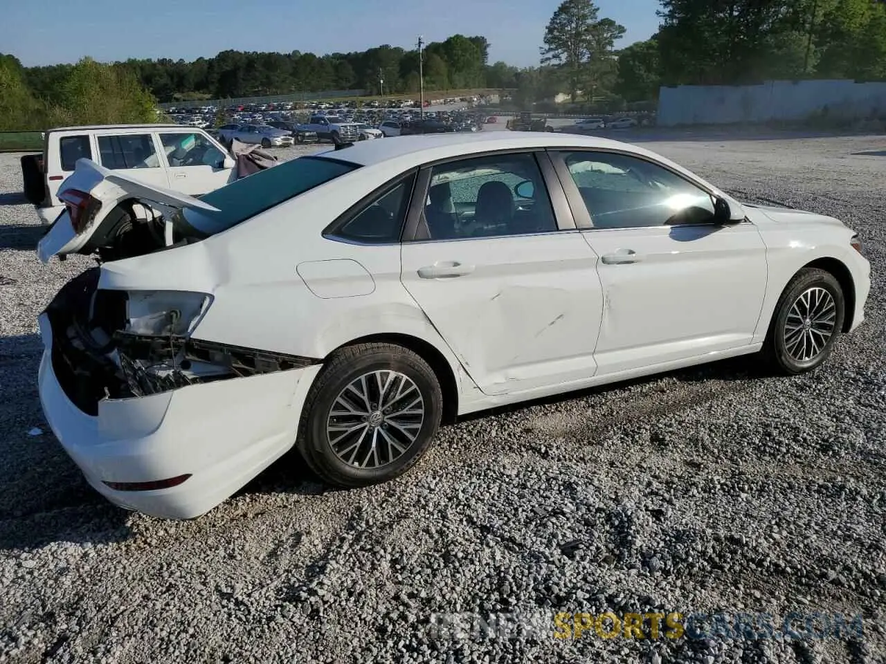 3 Photograph of a damaged car 3VWC57BUXMM021980 VOLKSWAGEN JETTA 2021