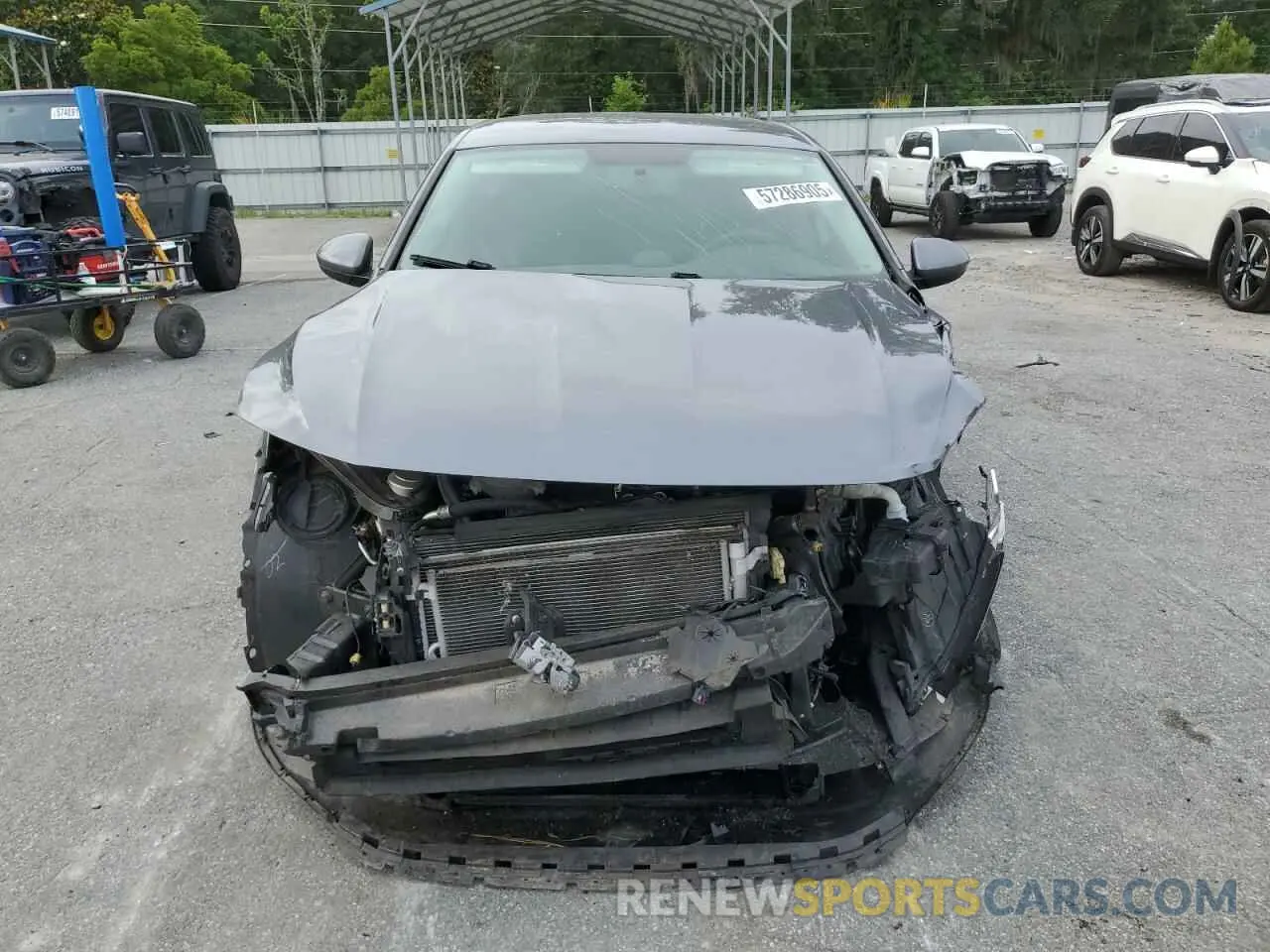 5 Photograph of a damaged car 3VWC57BUXMM042652 VOLKSWAGEN JETTA 2021