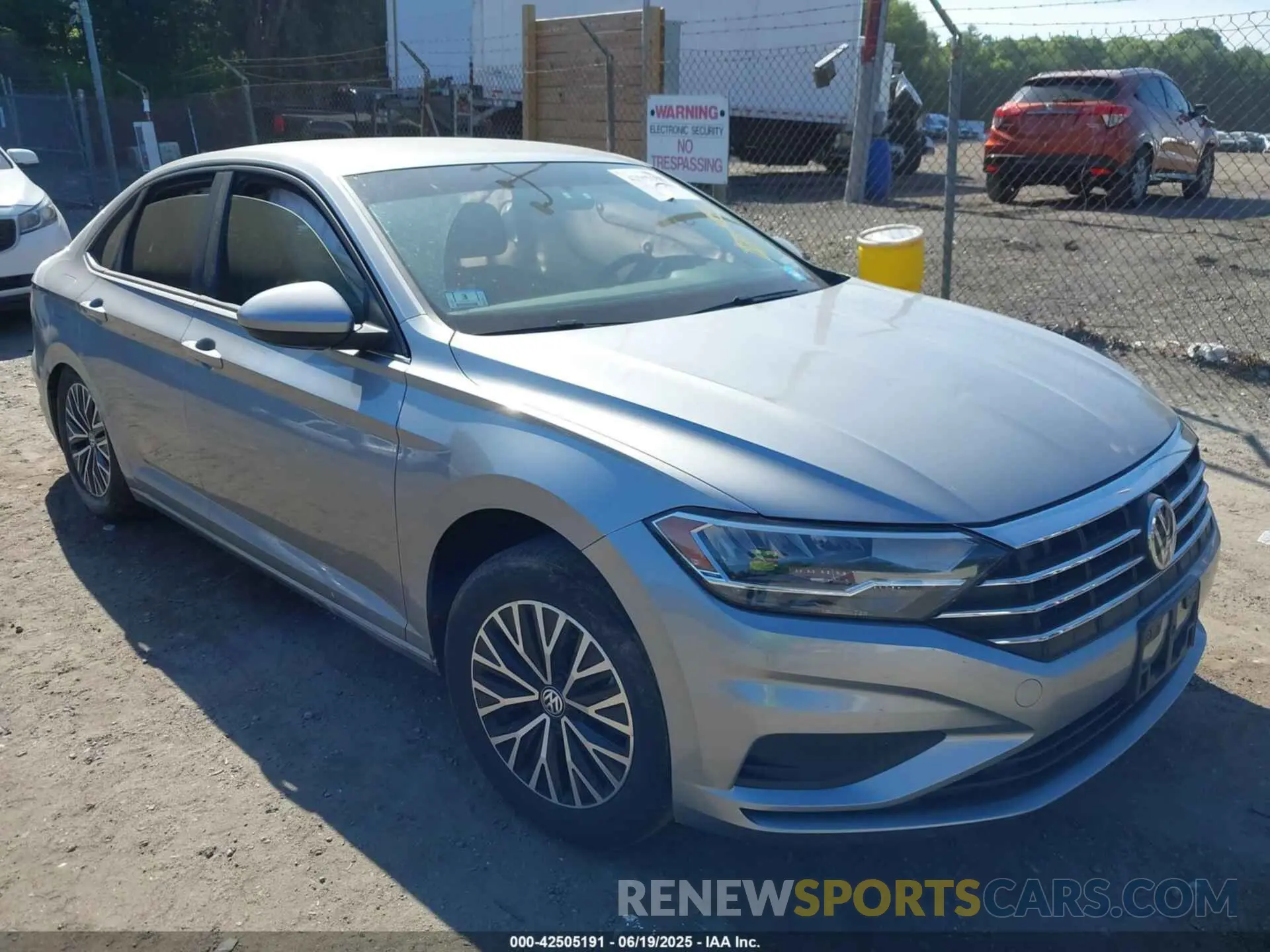 1 Photograph of a damaged car 3VWC57BUXMM085100 VOLKSWAGEN JETTA 2021