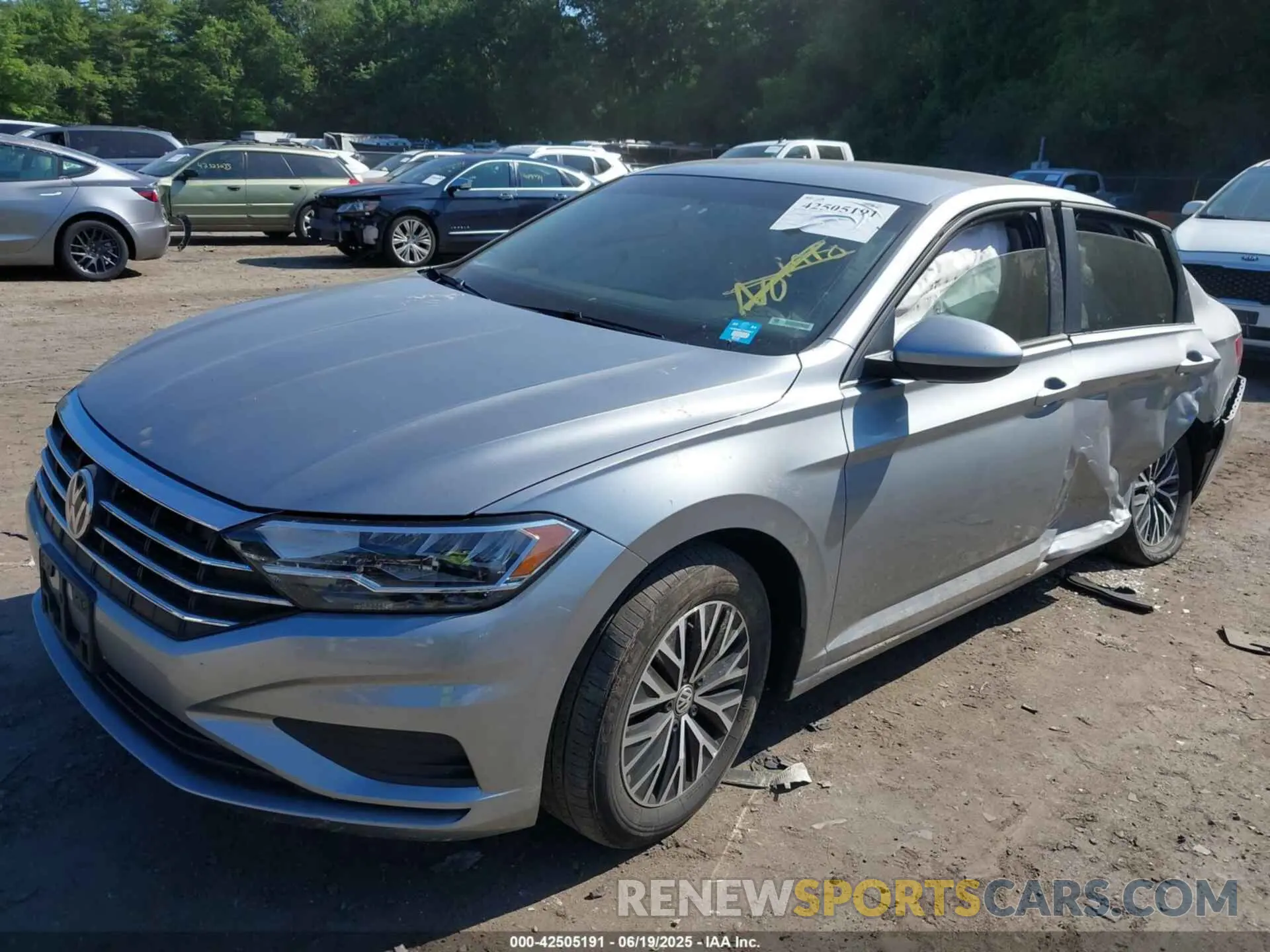 2 Photograph of a damaged car 3VWC57BUXMM085100 VOLKSWAGEN JETTA 2021