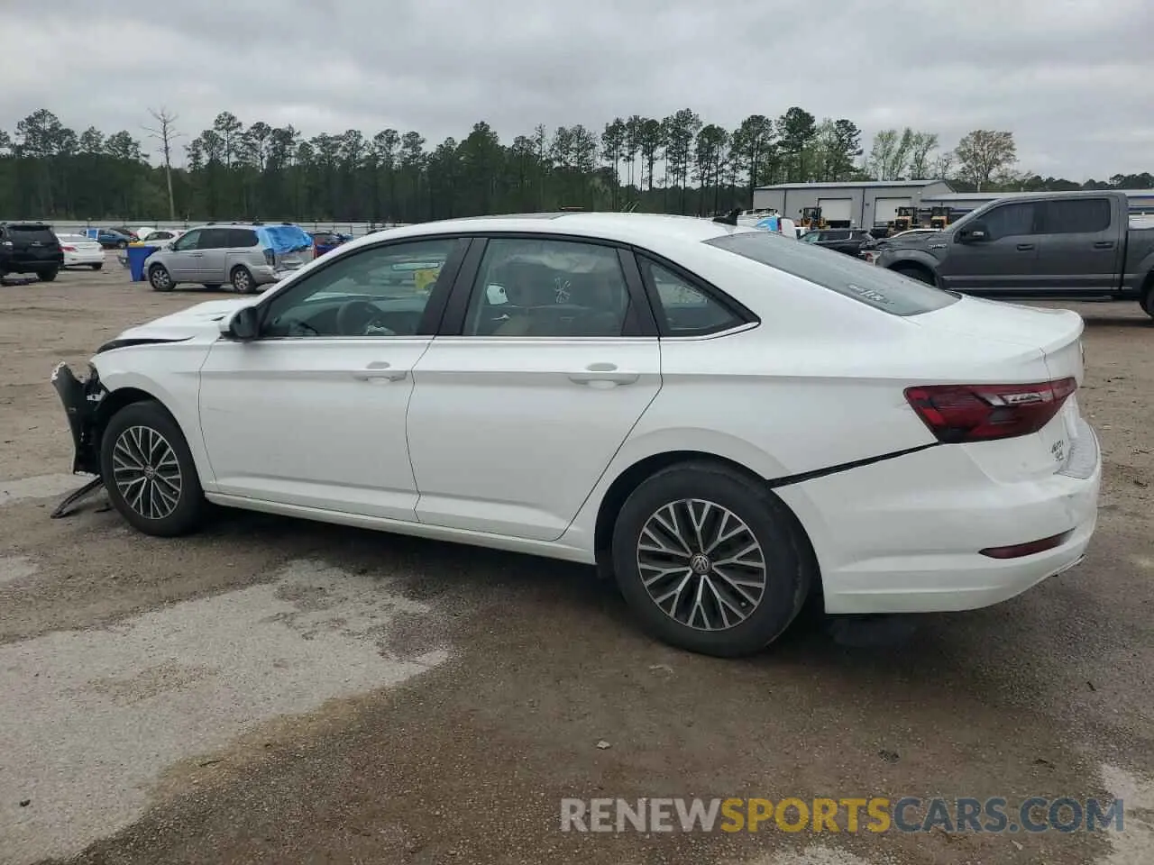 2 Photograph of a damaged car 3VWC57BUXMM087042 VOLKSWAGEN JETTA 2021