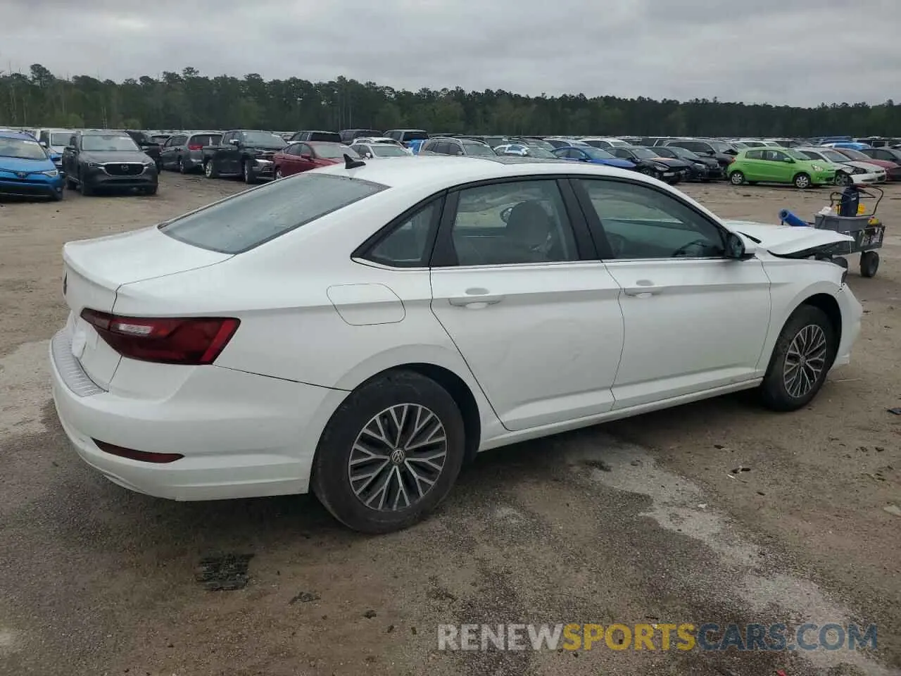 3 Photograph of a damaged car 3VWC57BUXMM087042 VOLKSWAGEN JETTA 2021