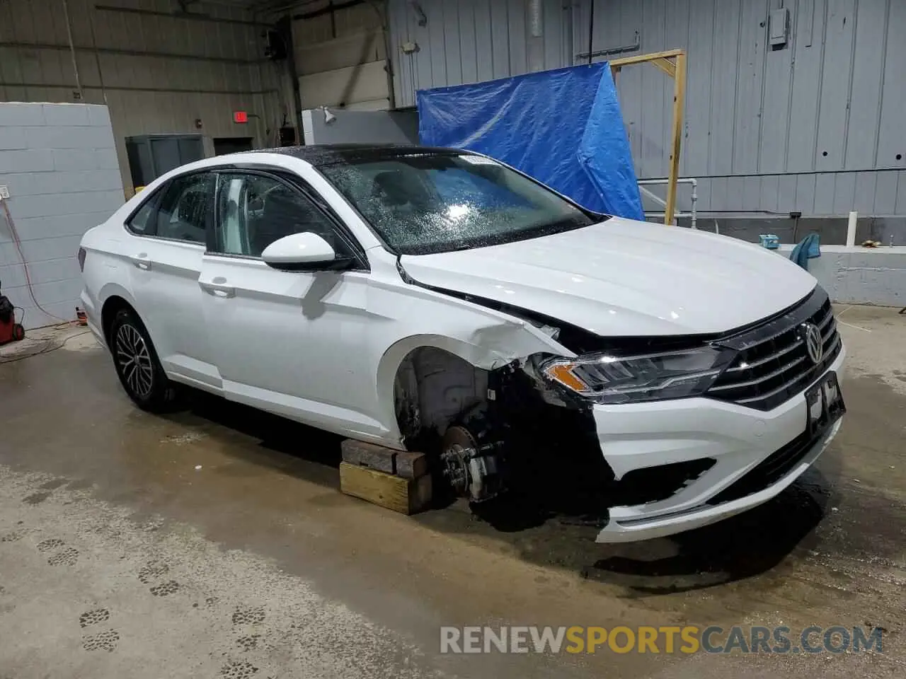 4 Photograph of a damaged car 3VWC57BUXMM088577 VOLKSWAGEN JETTA 2021
