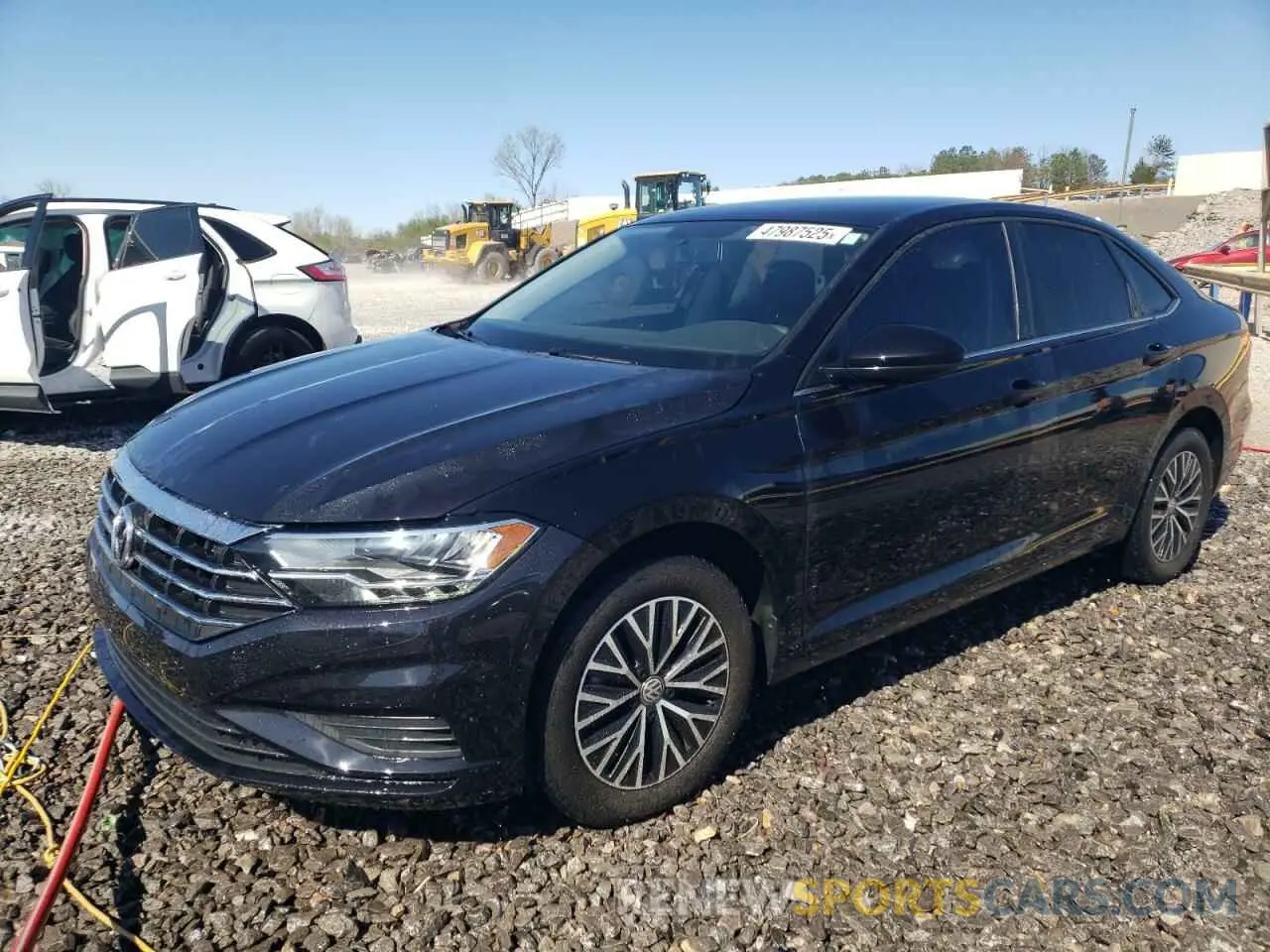 1 Photograph of a damaged car 3VWC57BUXMM089860 VOLKSWAGEN JETTA 2021