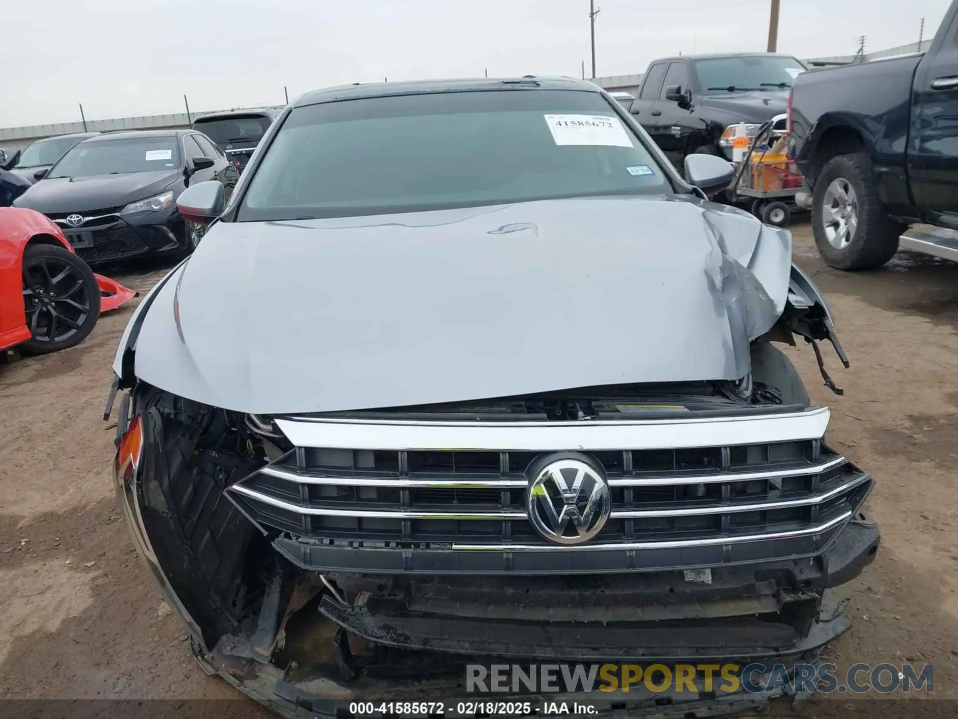 12 Photograph of a damaged car 3VWC57BUXMM092872 VOLKSWAGEN JETTA 2021