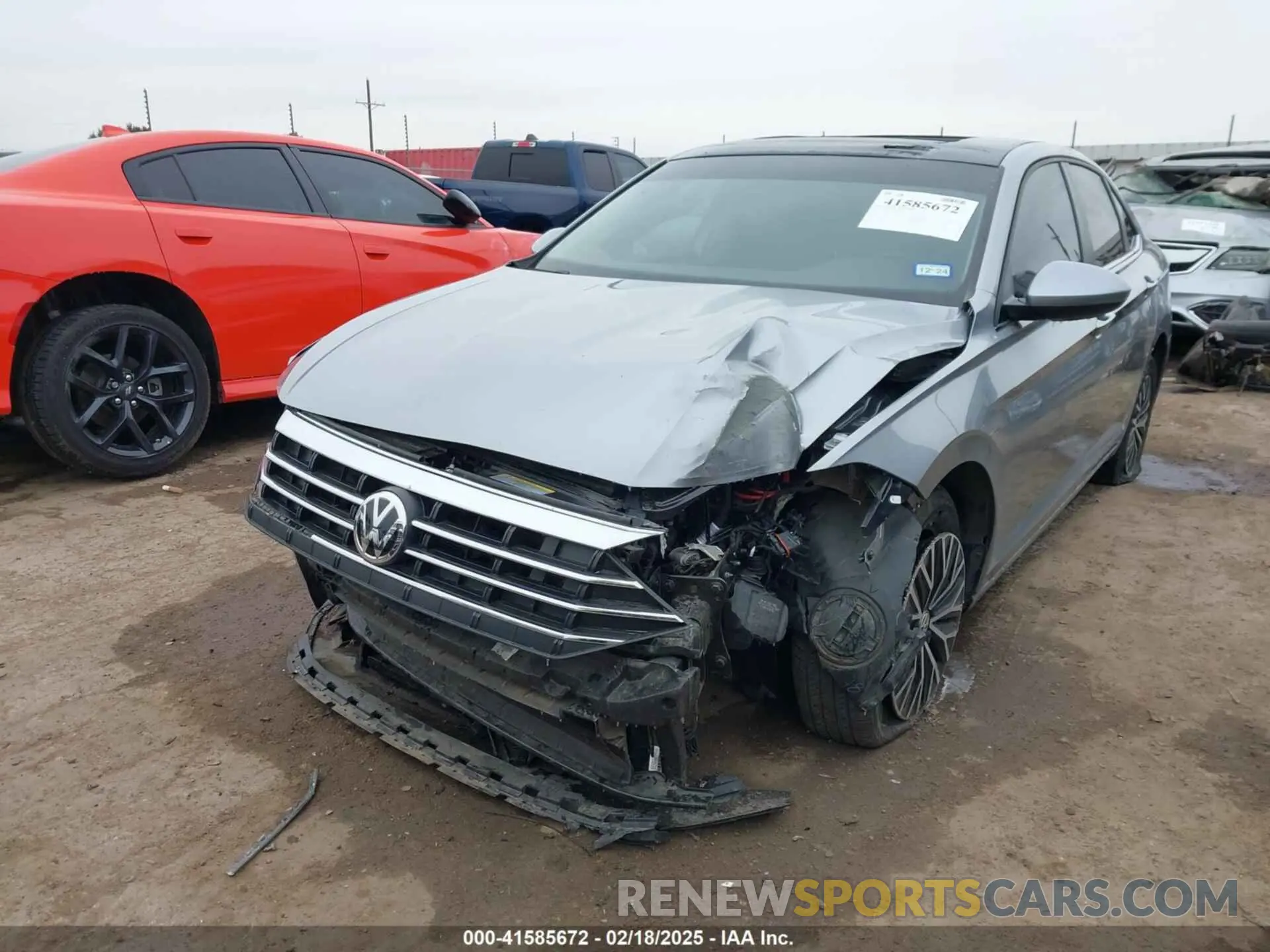 6 Photograph of a damaged car 3VWC57BUXMM092872 VOLKSWAGEN JETTA 2021