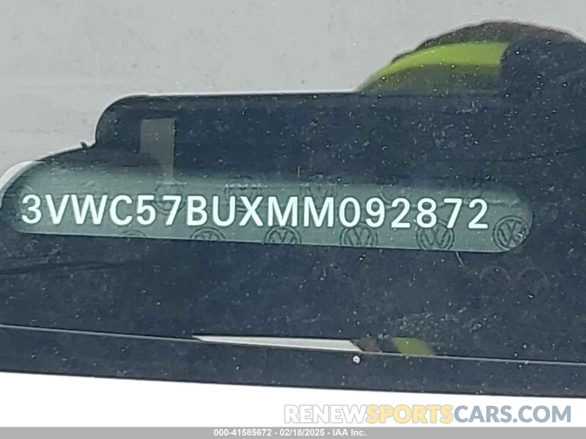 9 Photograph of a damaged car 3VWC57BUXMM092872 VOLKSWAGEN JETTA 2021