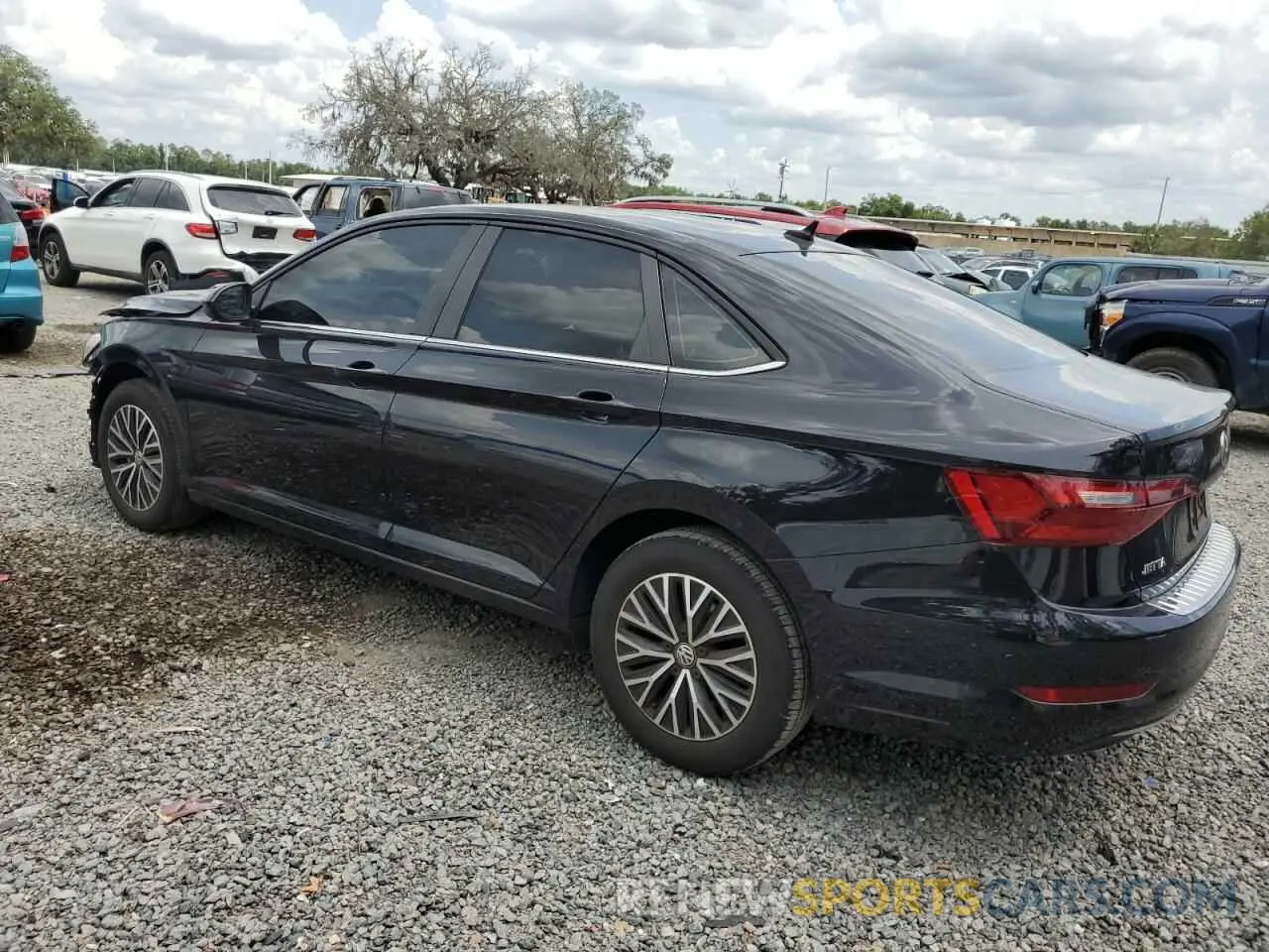 2 Photograph of a damaged car 3VWC57BUXMM097246 VOLKSWAGEN JETTA 2021
