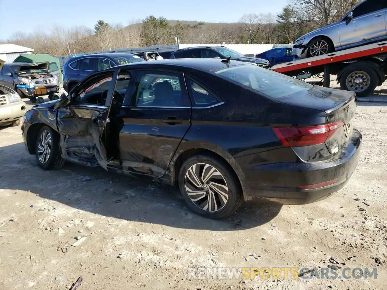 2 Photograph of a damaged car 3VWE57BU3MM044963 VOLKSWAGEN JETTA 2021