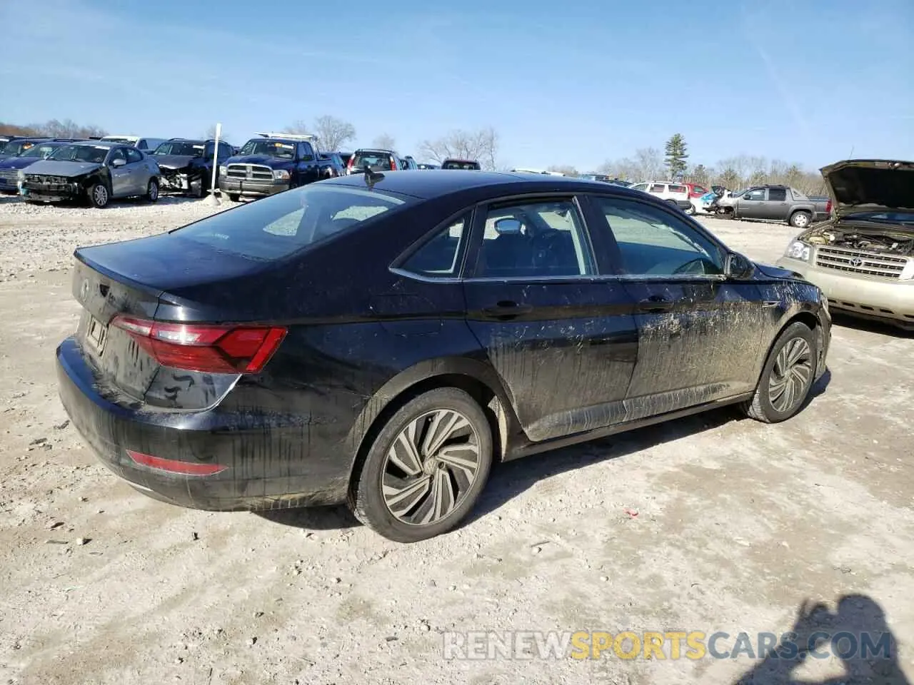 3 Photograph of a damaged car 3VWE57BU3MM044963 VOLKSWAGEN JETTA 2021