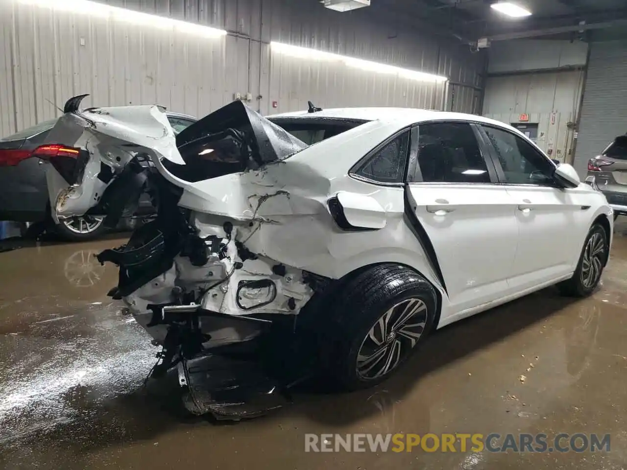 3 Photograph of a damaged car 3VWE57BU3MM099462 VOLKSWAGEN JETTA 2021