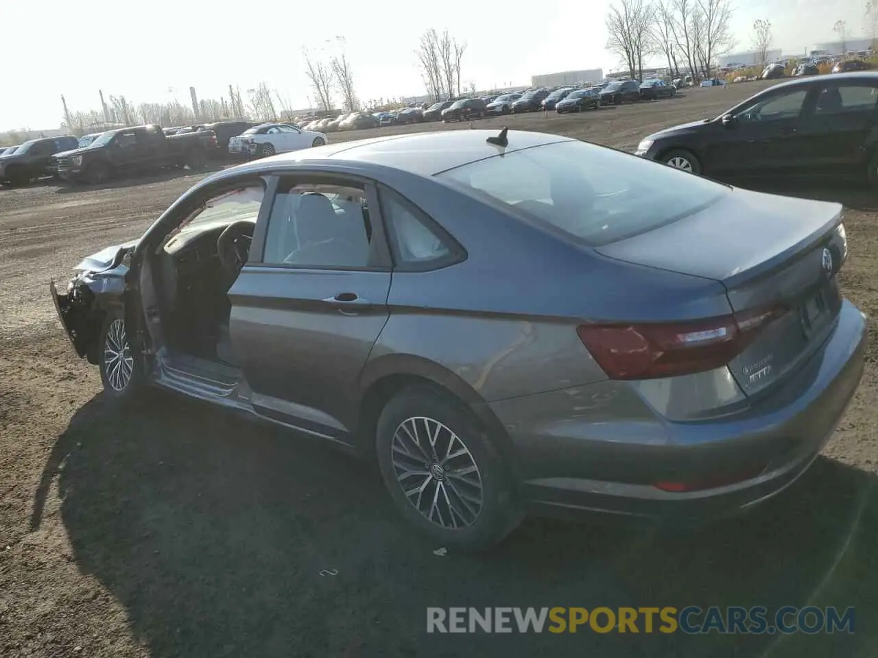 2 Photograph of a damaged car 3VWE57BU4MM031400 VOLKSWAGEN JETTA 2021