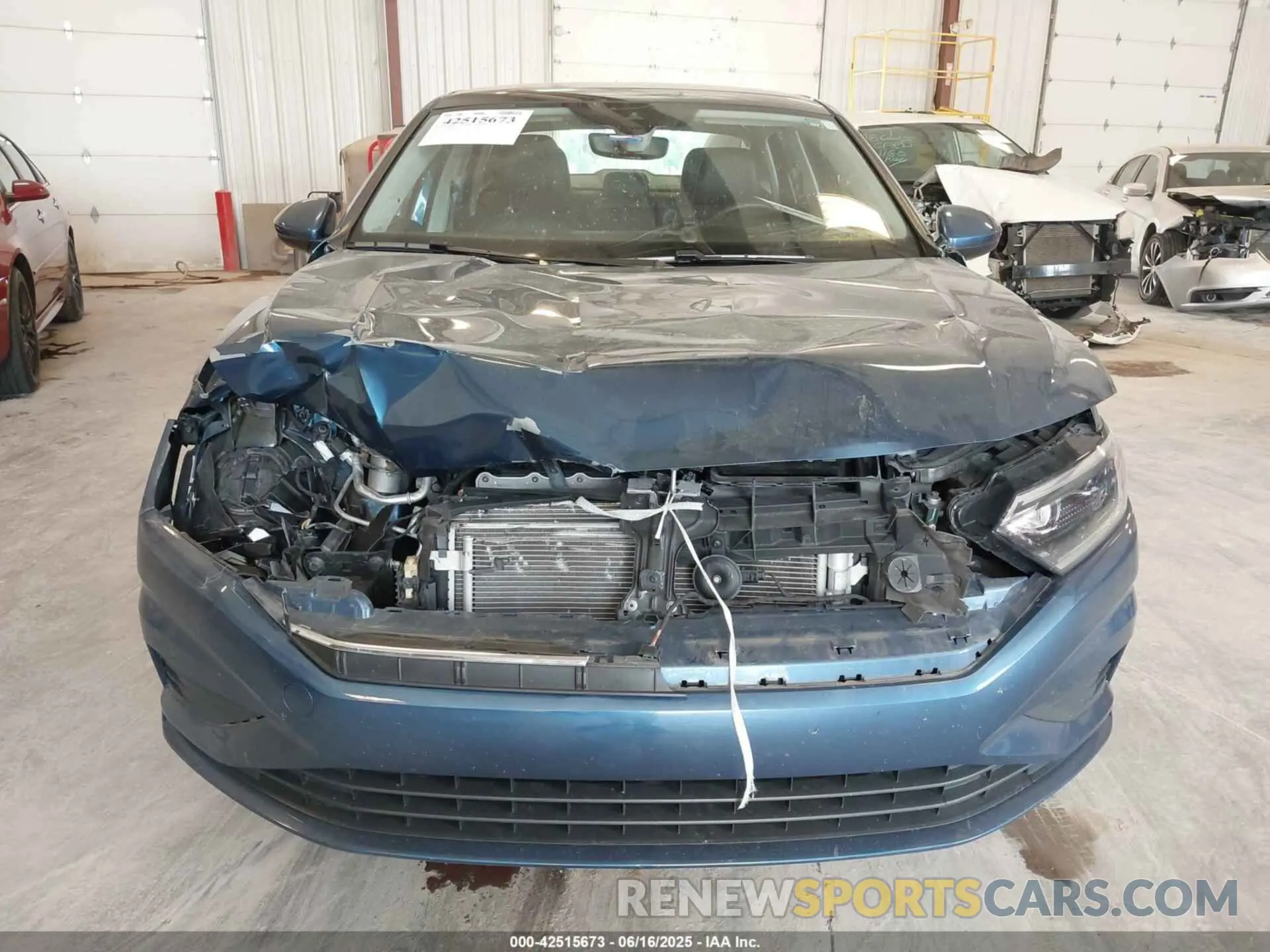 6 Photograph of a damaged car 3VWE57BU8MM031982 VOLKSWAGEN JETTA 2021