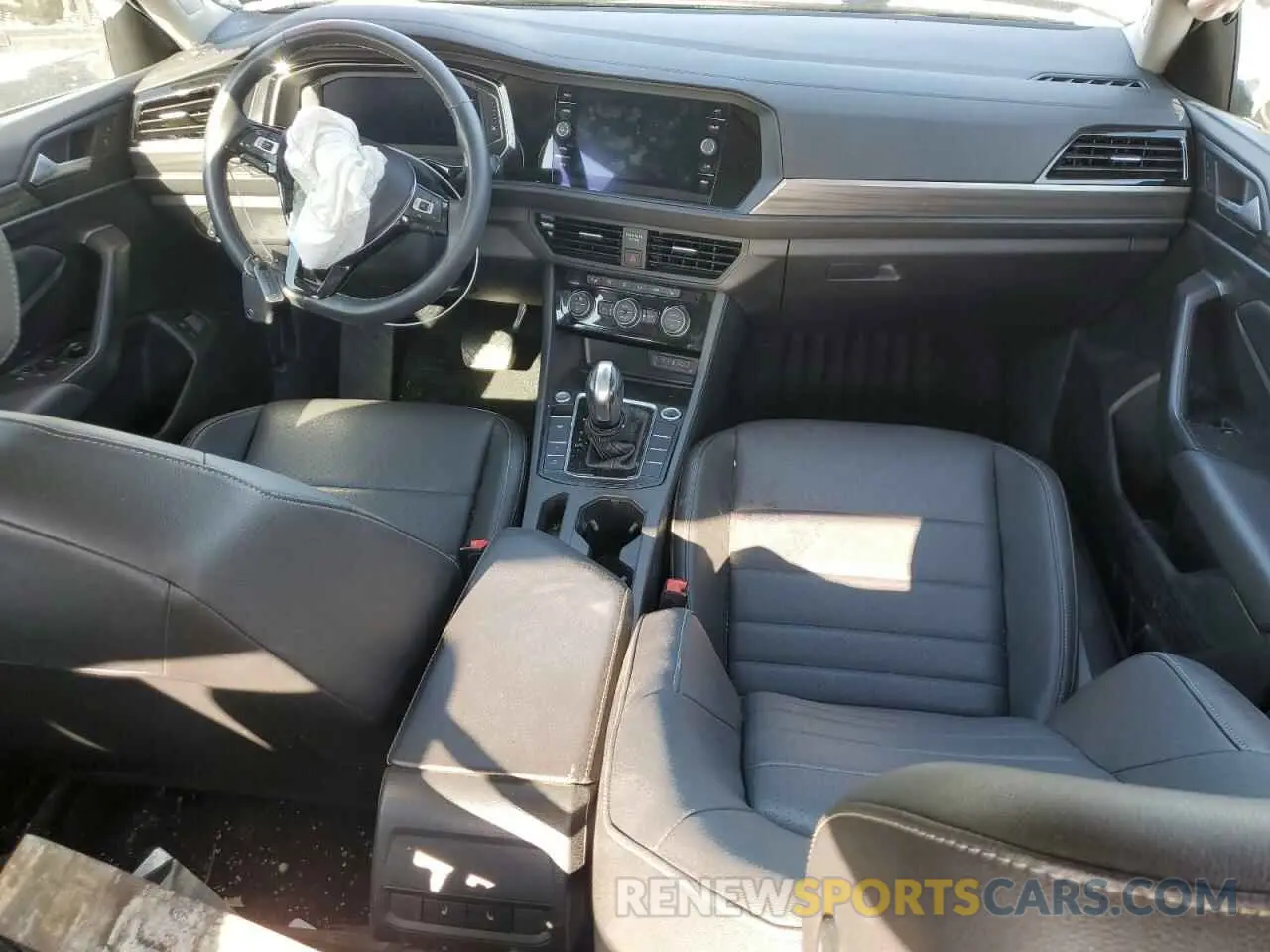 8 Photograph of a damaged car 3VWE57BU8MM084746 VOLKSWAGEN JETTA 2021