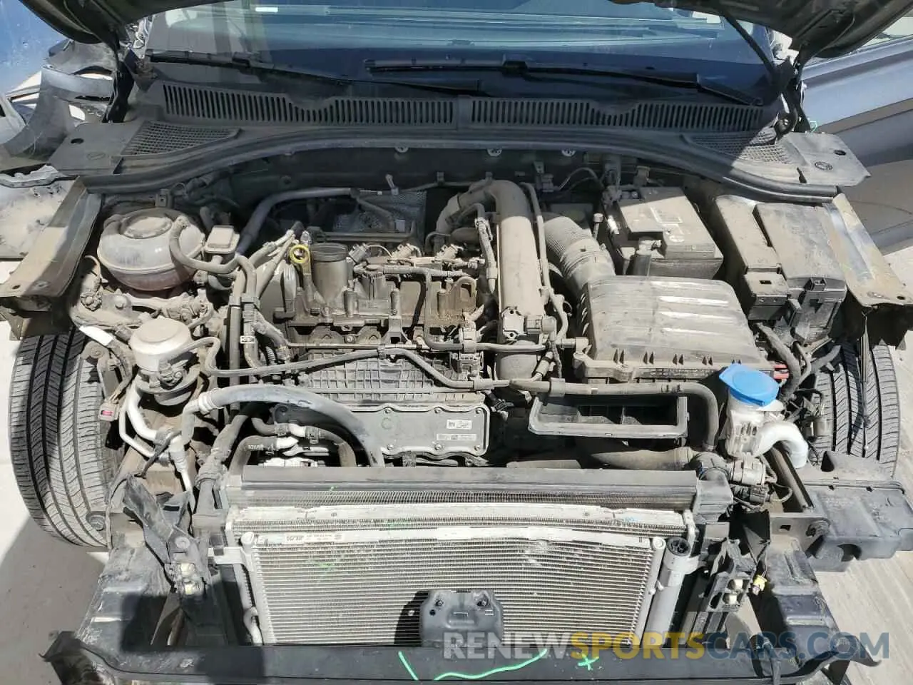 11 Photograph of a damaged car 3VWE57BU9MM077191 VOLKSWAGEN JETTA 2021