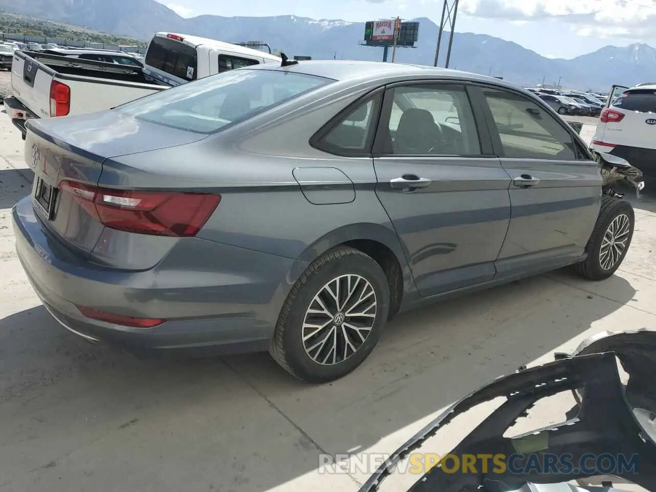 3 Photograph of a damaged car 3VWE57BU9MM077191 VOLKSWAGEN JETTA 2021