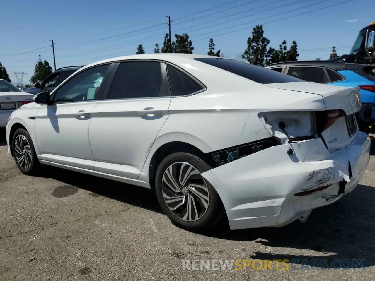 2 Photograph of a damaged car 3VWE57BU9MM082391 VOLKSWAGEN JETTA 2021