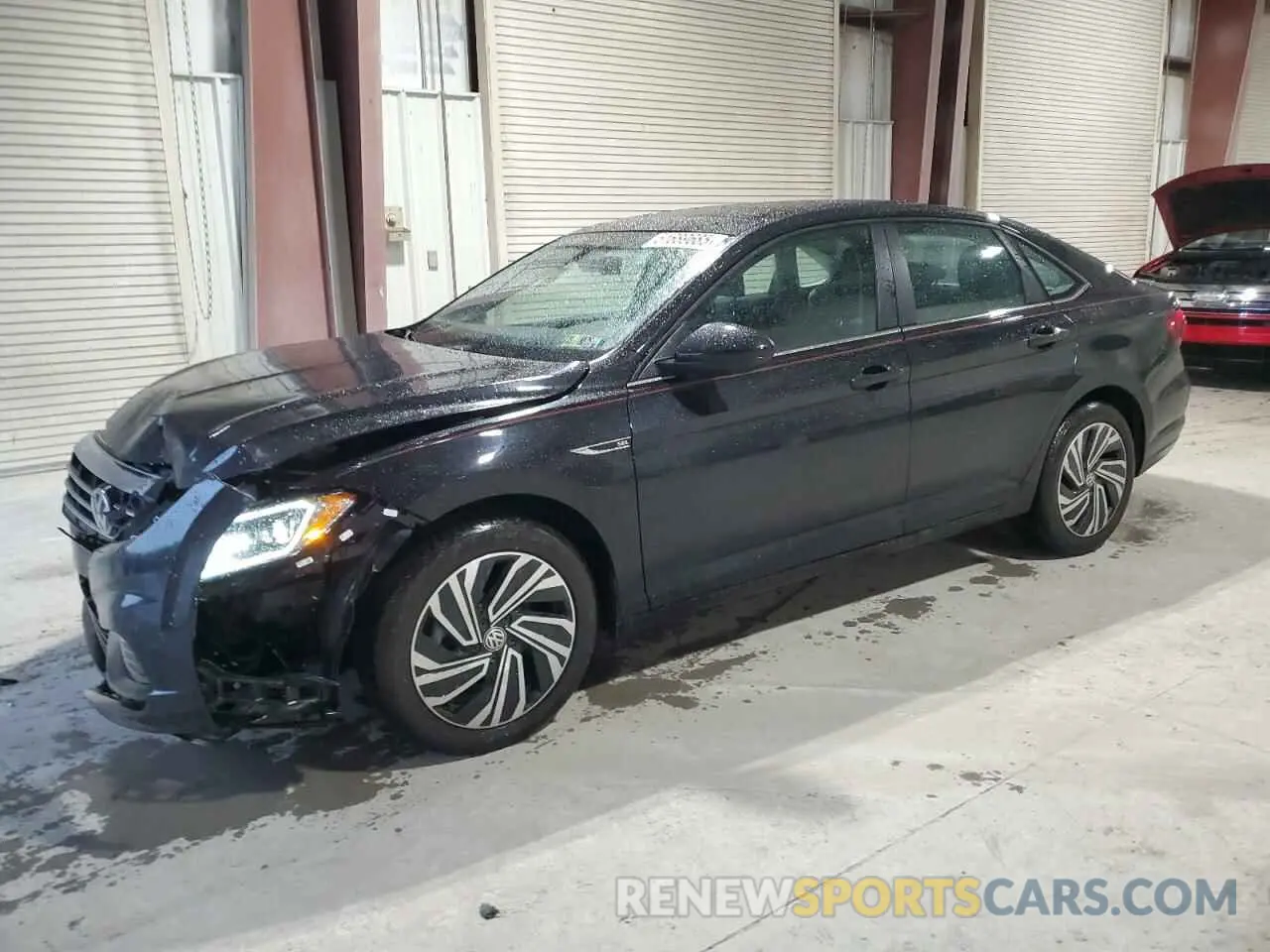 1 Photograph of a damaged car 3VWE57BUXMM034088 VOLKSWAGEN JETTA 2021