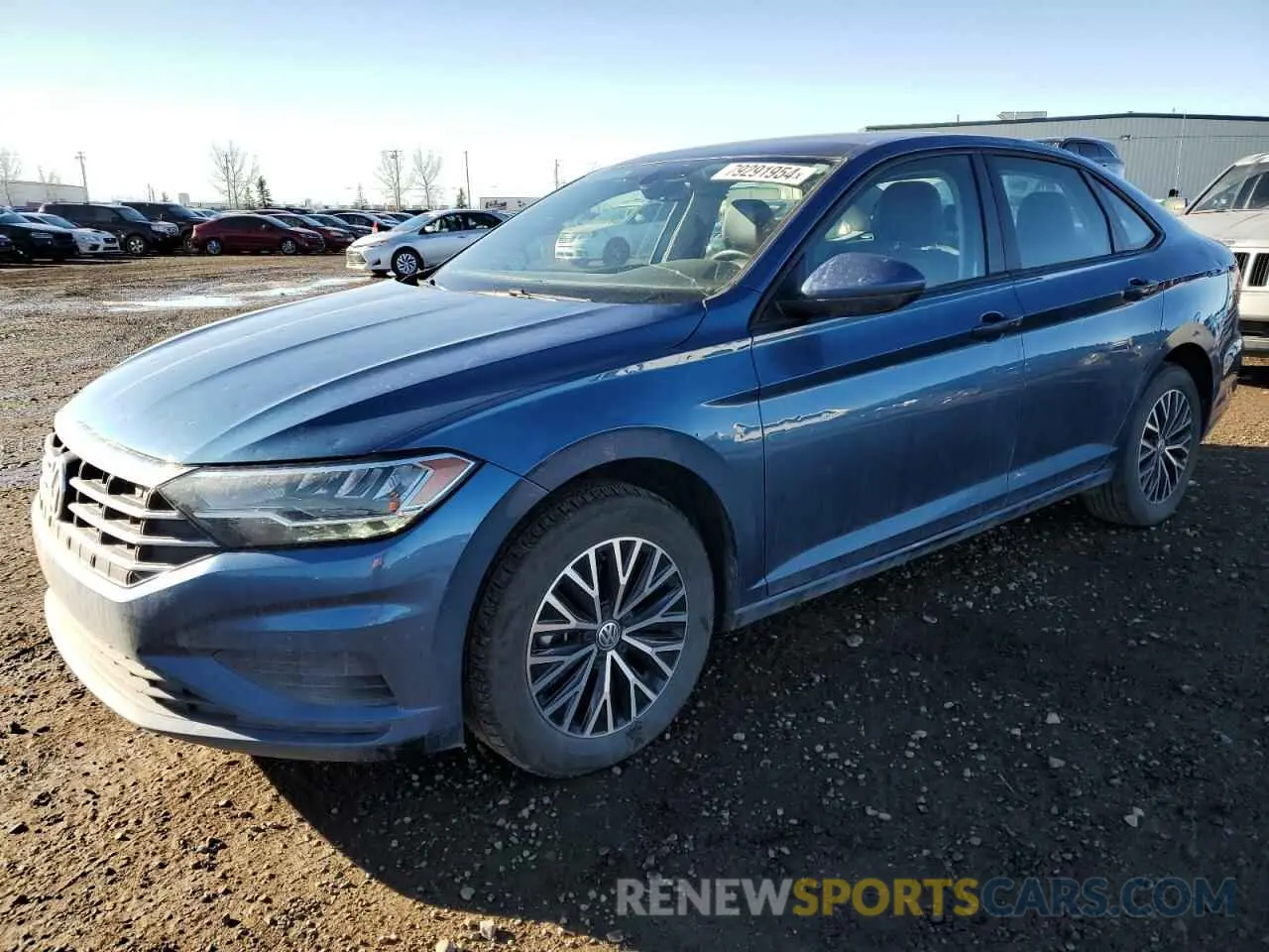 1 Photograph of a damaged car 3VWE57BUXMM078107 VOLKSWAGEN JETTA 2021