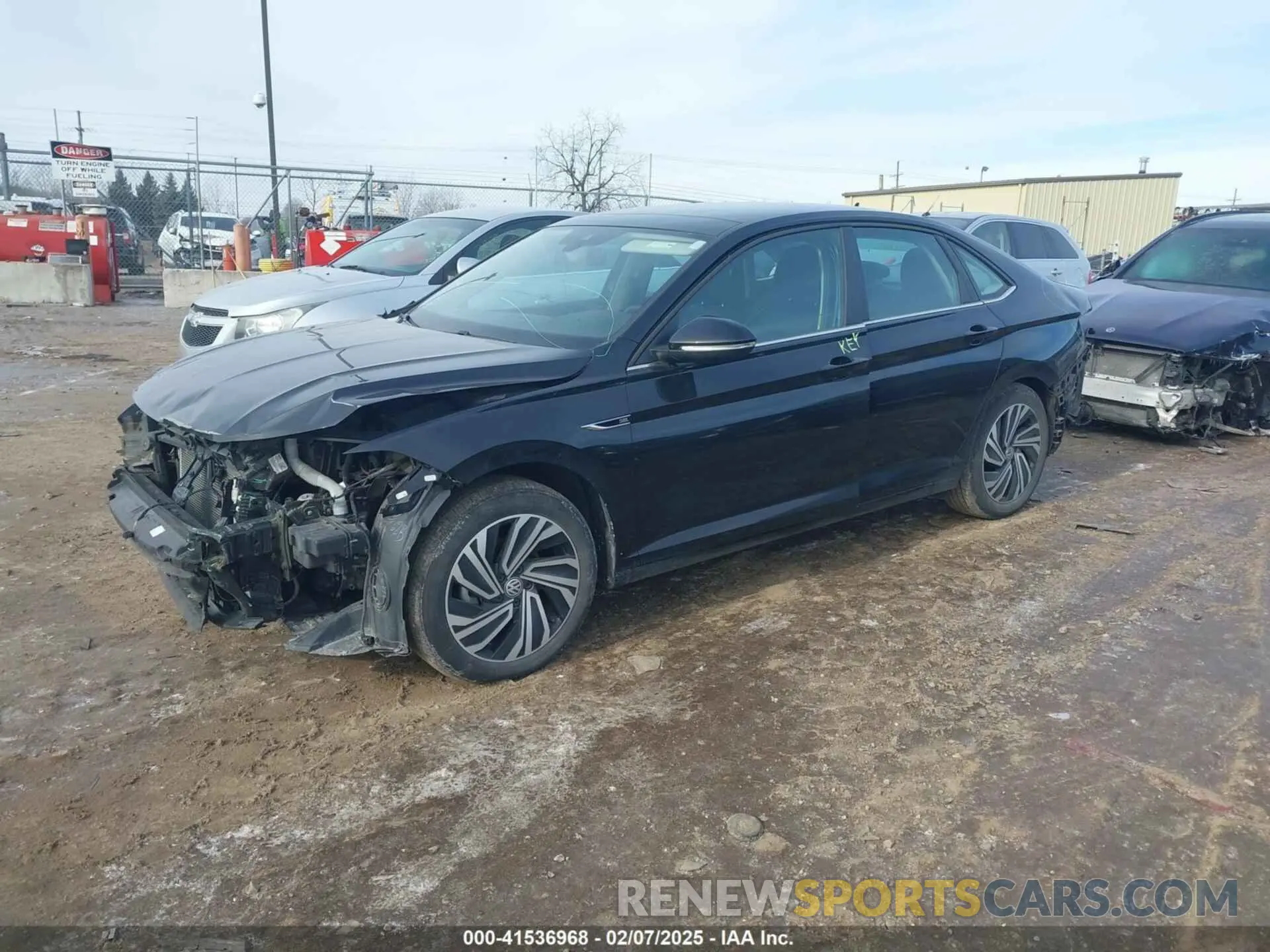 2 Photograph of a damaged car 3VWG57BU4MM046195 VOLKSWAGEN JETTA 2021