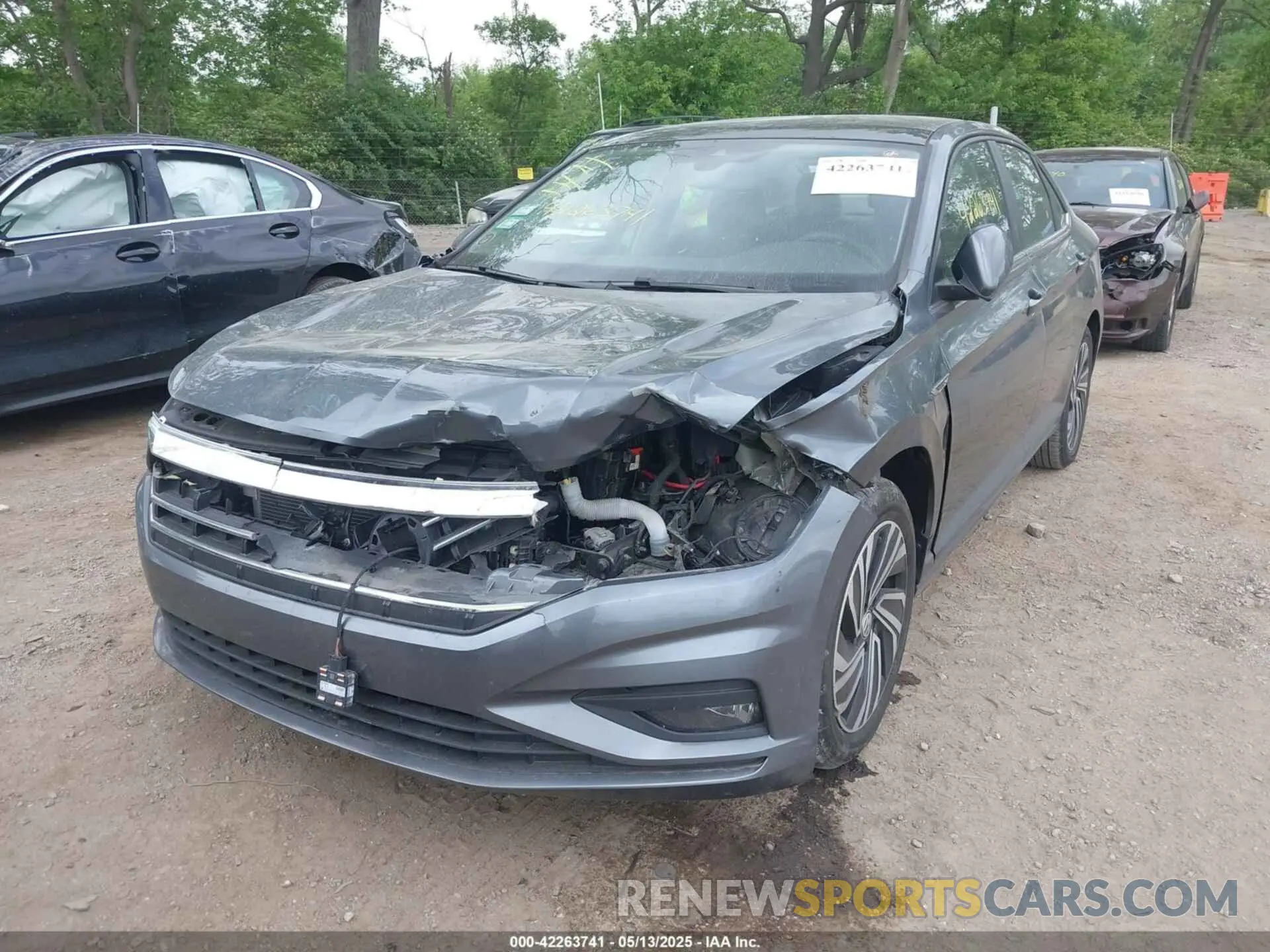 2 Photograph of a damaged car 3VWG57BU8MM017203 VOLKSWAGEN JETTA 2021