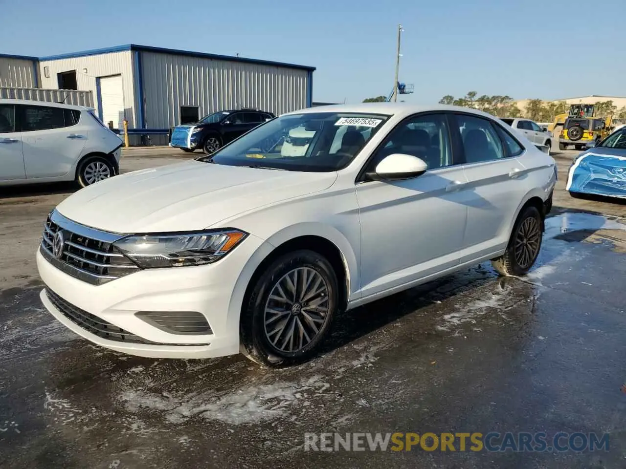 1 Photograph of a damaged car 3VWN57BU1MM068453 VOLKSWAGEN JETTA 2021