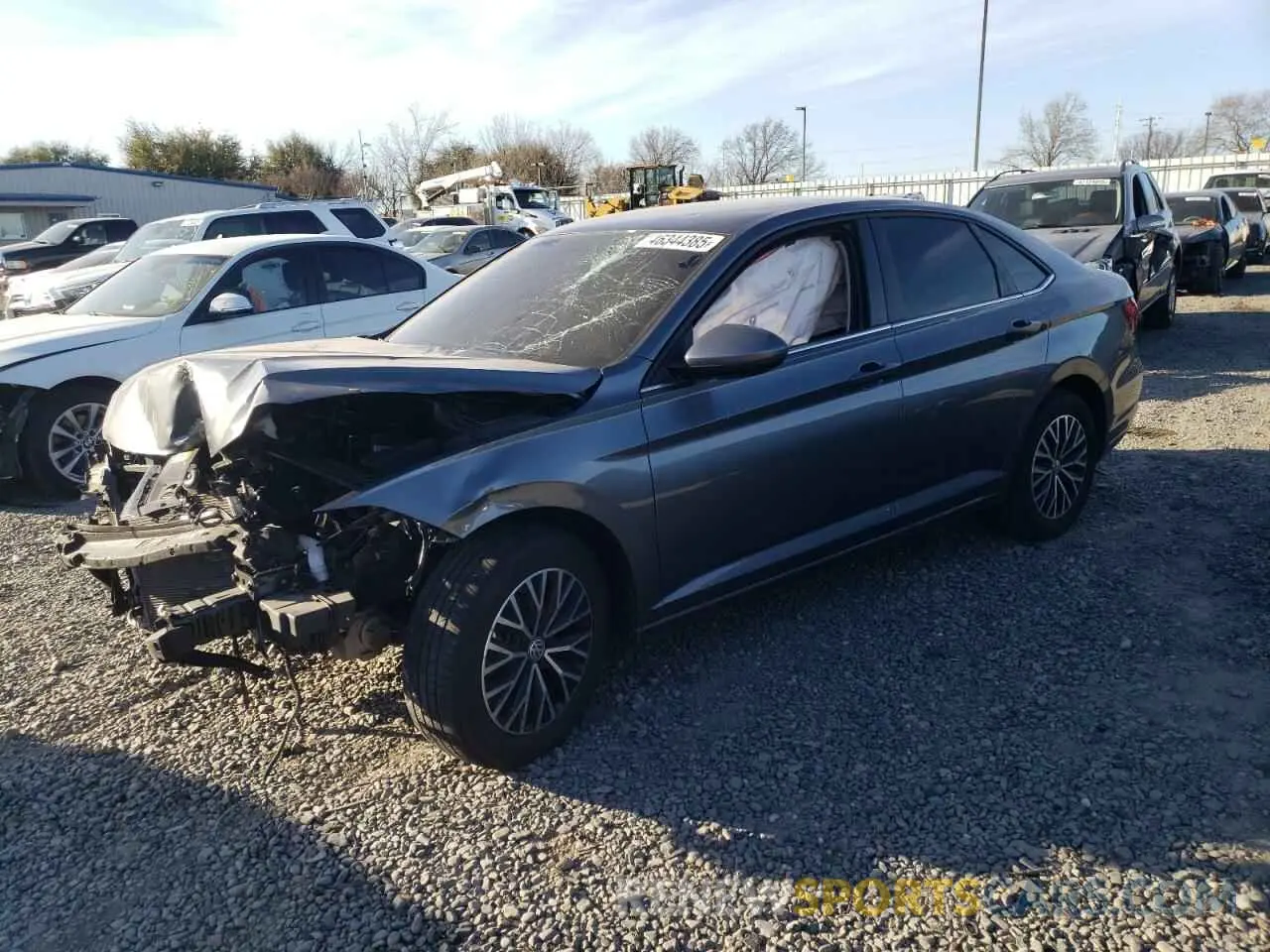 1 Photograph of a damaged car 3VWN57BU1MM086855 VOLKSWAGEN JETTA 2021